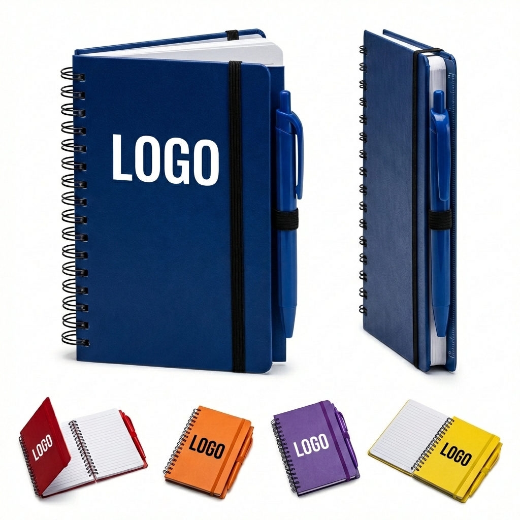 The Organizer's Essential: Notebook Set with Pen & Ruler