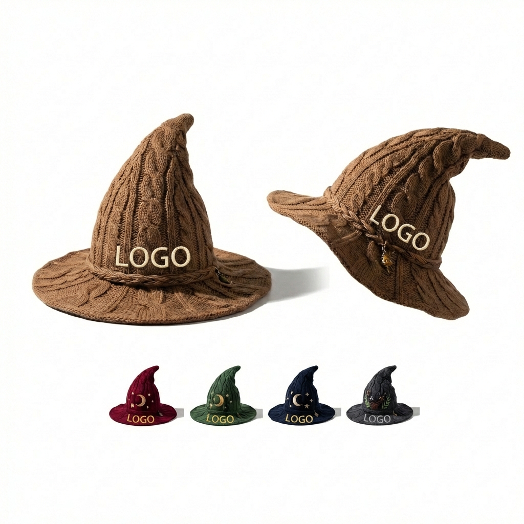 Shapeable Brim Witch Hat - Cozy & Portable