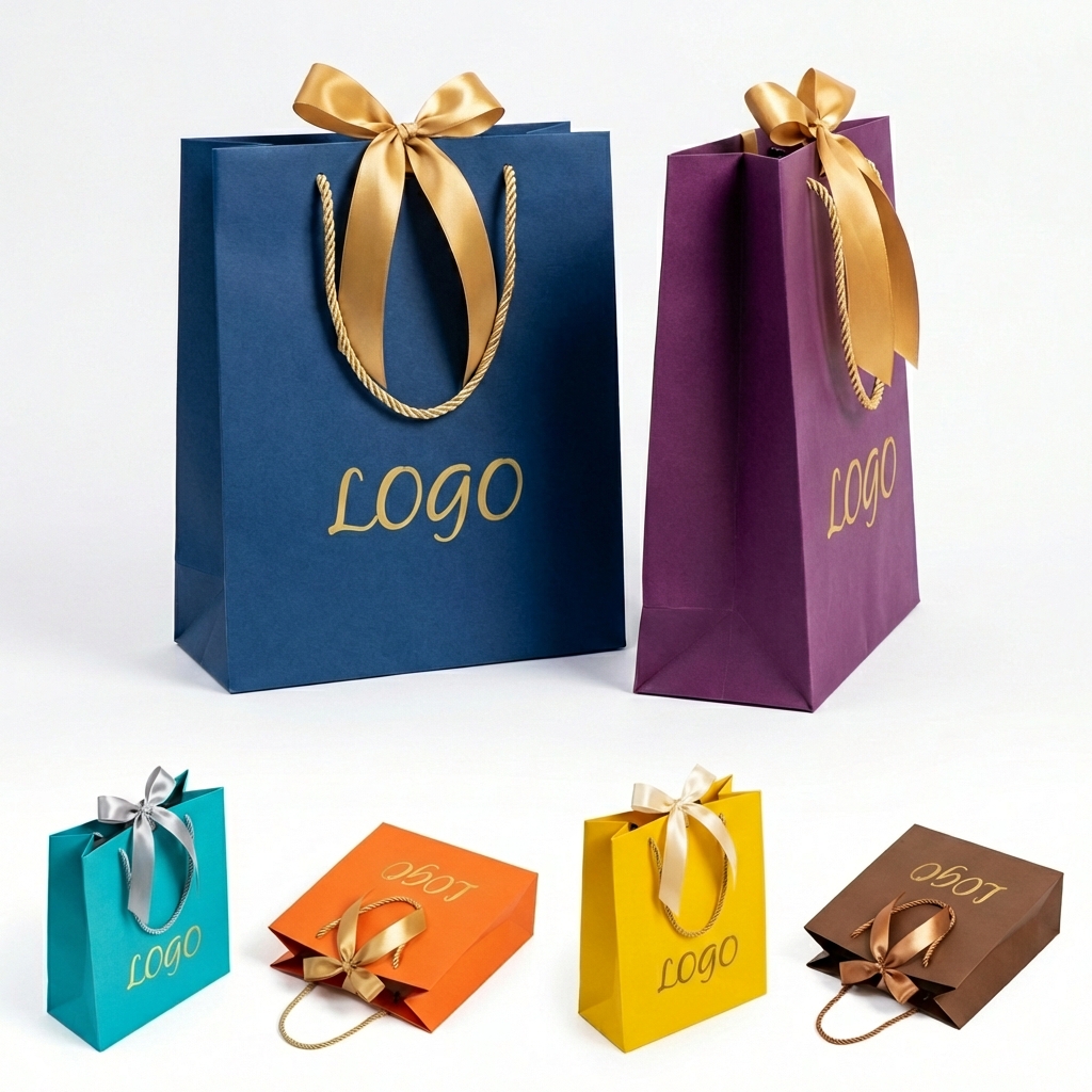 Celebration-Ready: Premium Paper Tote with Luxurious Accents