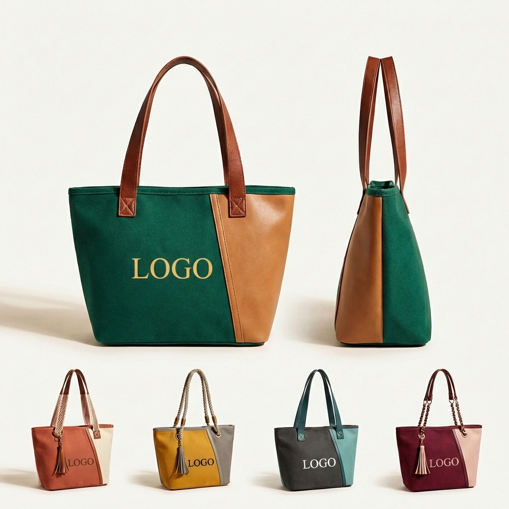 Classic Everyday Fabric Tote Bag