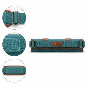 Teal & Brown Compact Carryall Bag