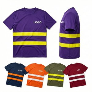 Lightweight High-Visibility Work Tee | 100% Polyester