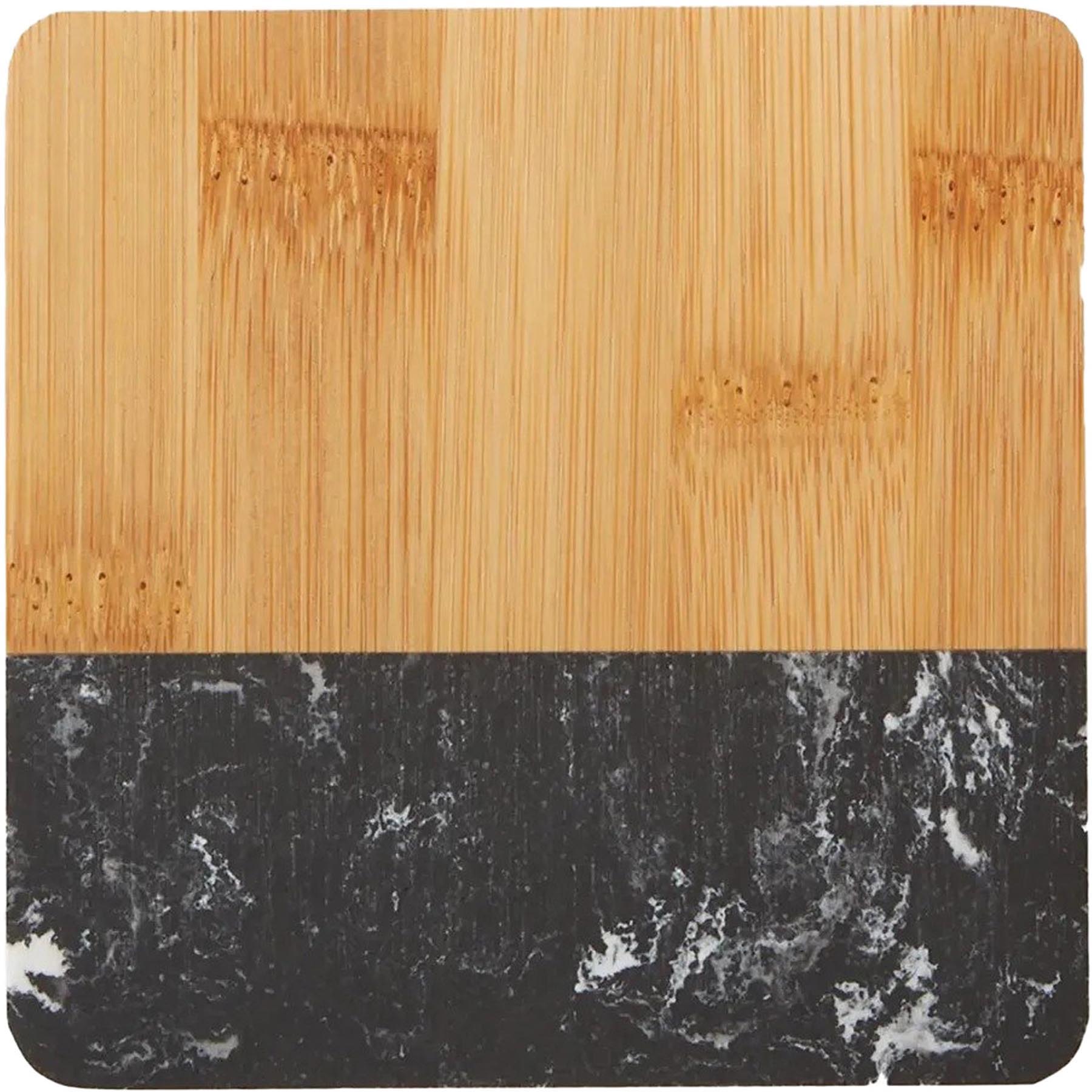 Natural Wood and Stone Drink Mat 2