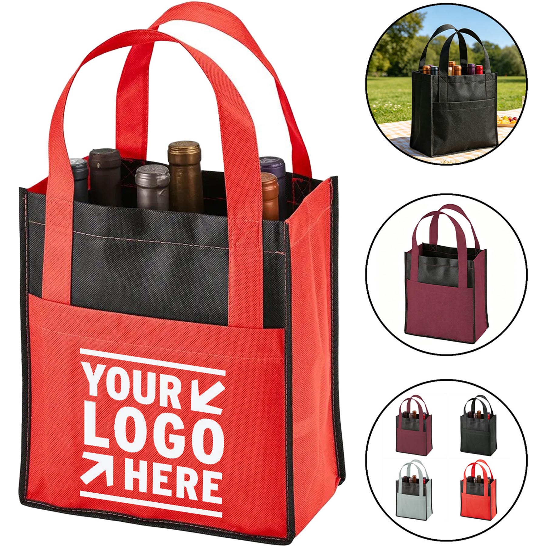 Premium Wine Carrier Bag