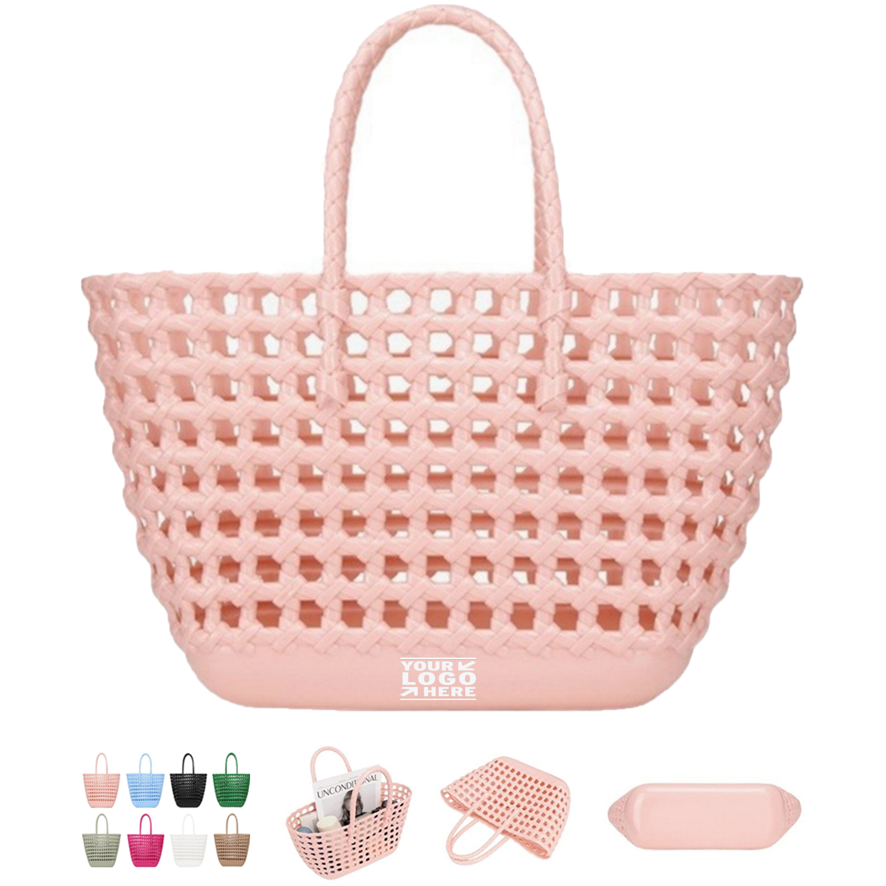 Classic Woven Design Handbag