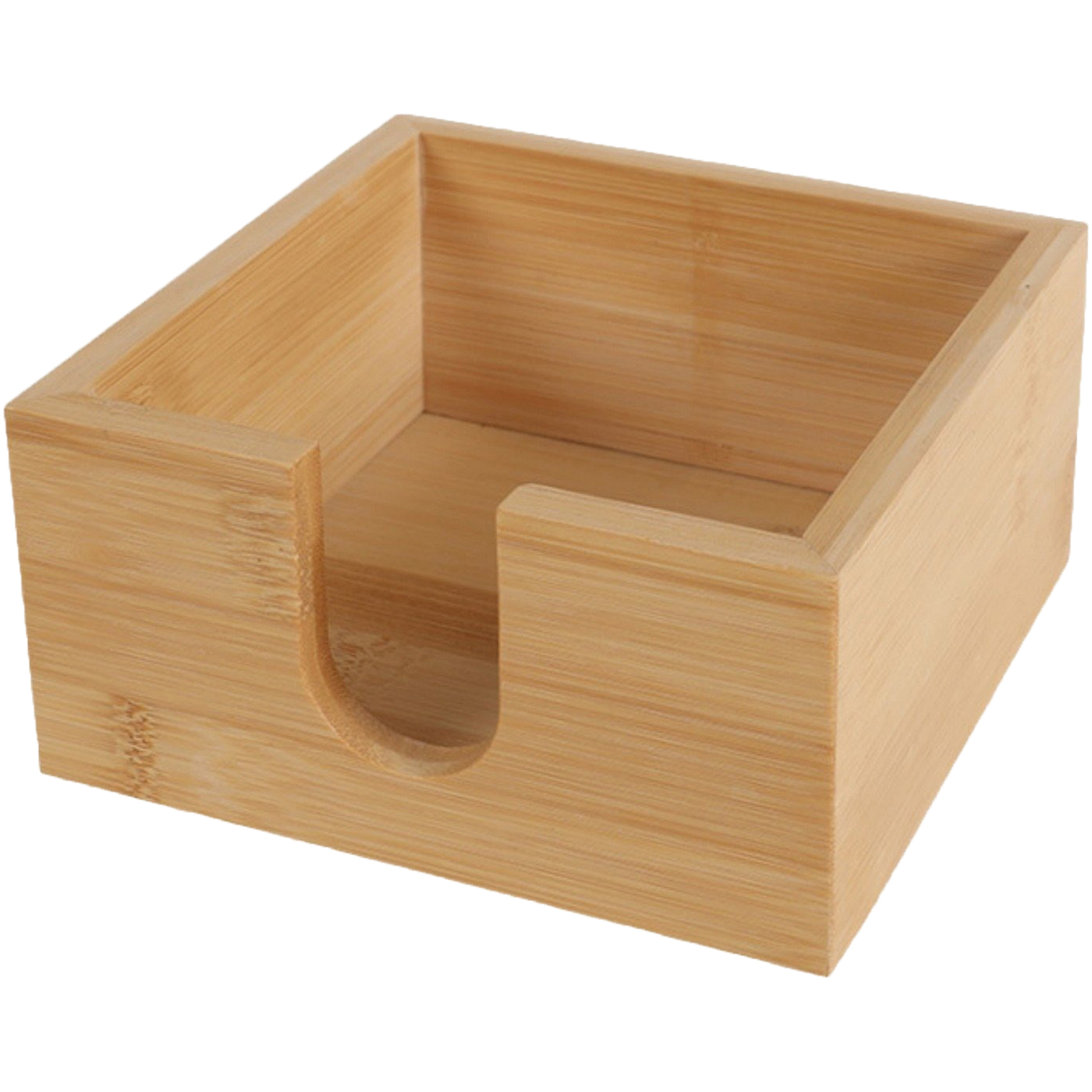 Eco Bamboo Desktop Tissue Holder 2