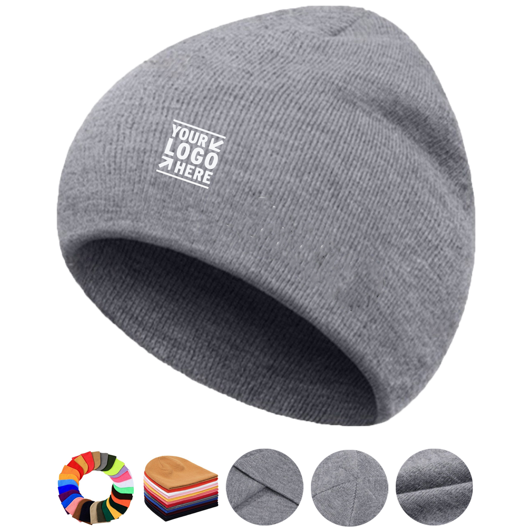 Classic Wool Knit Winter Hat