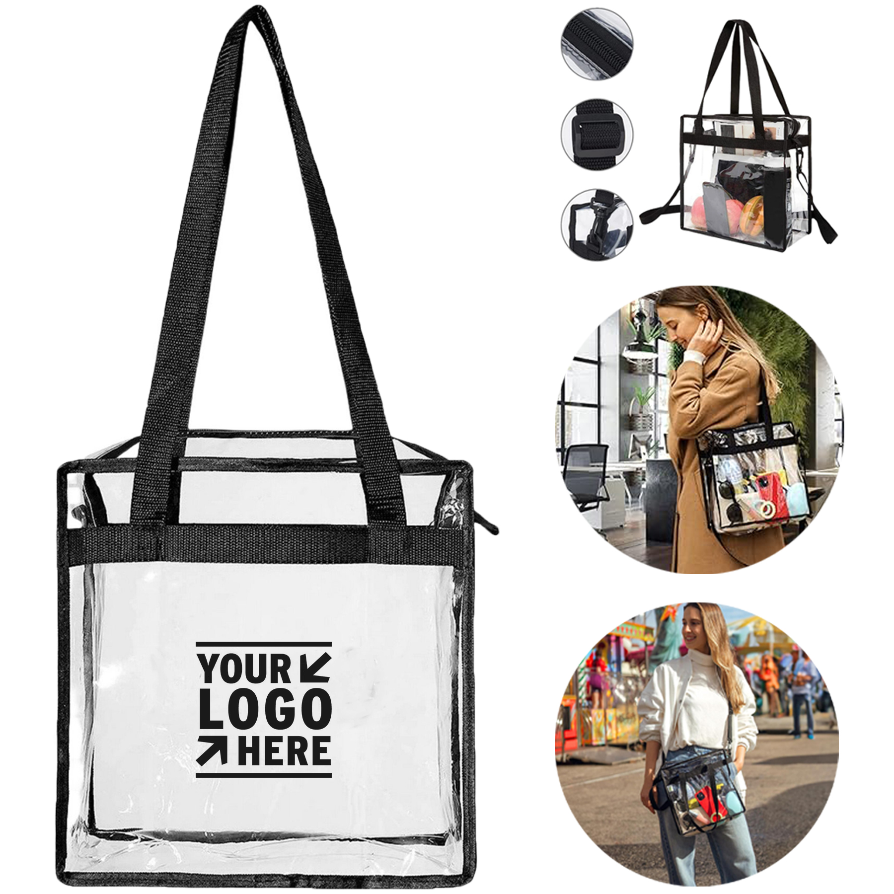 Transparent Carry-All Tote