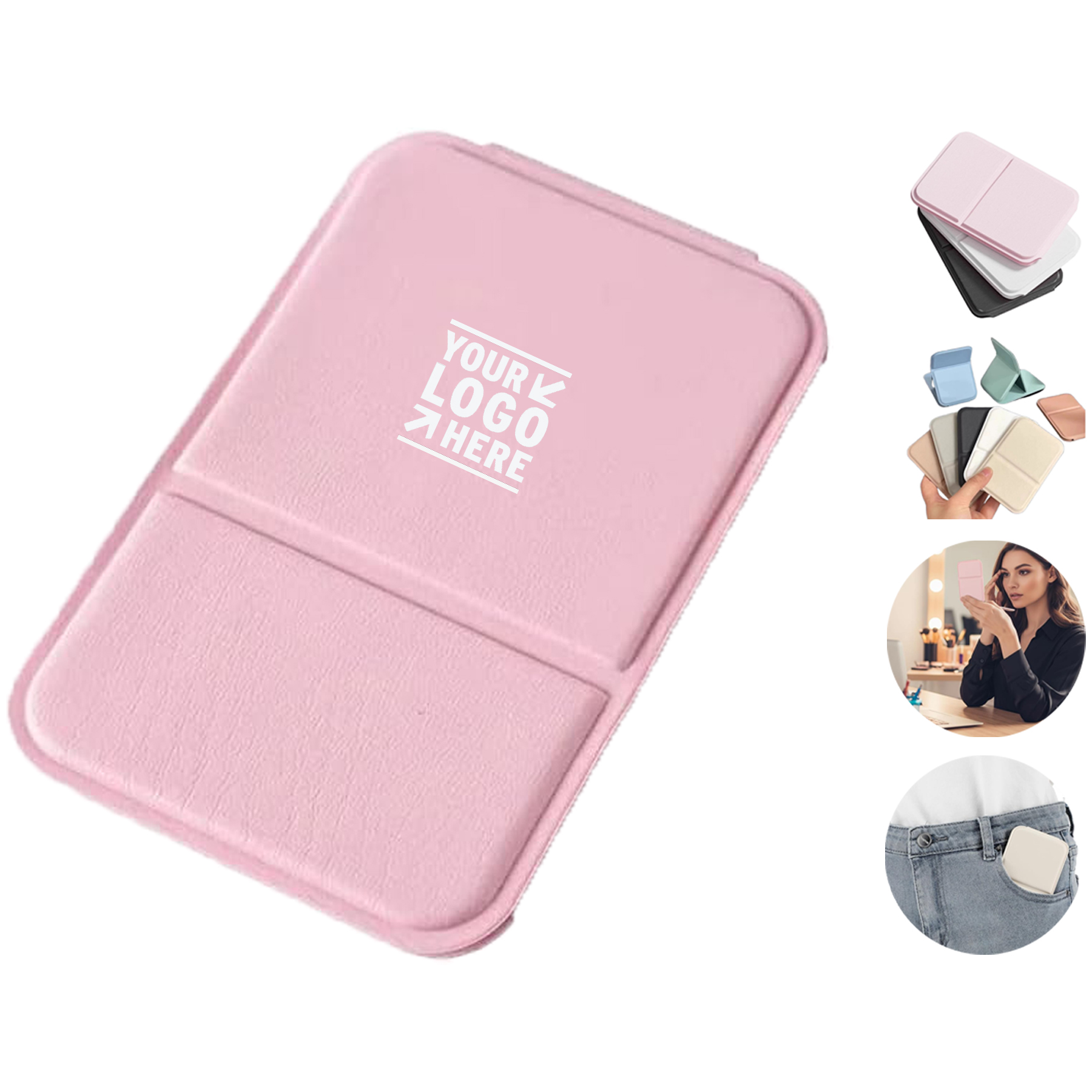 Elegant Compact Travel Mirror