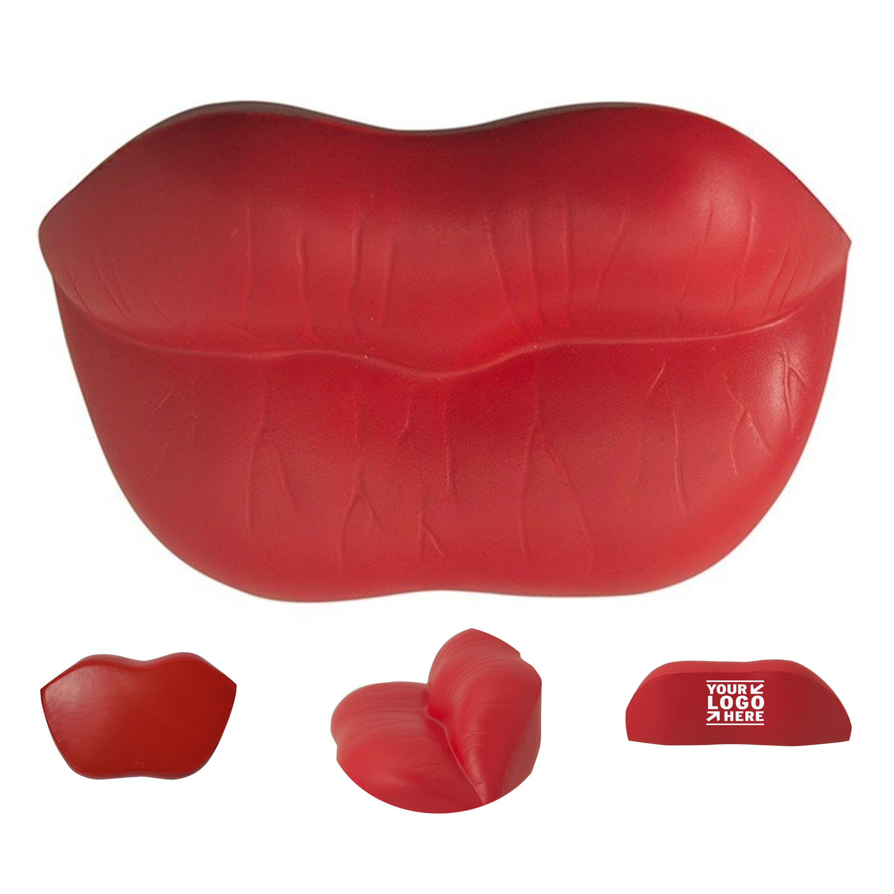 Lip-Shaped Stress Relief Squeeze Toy