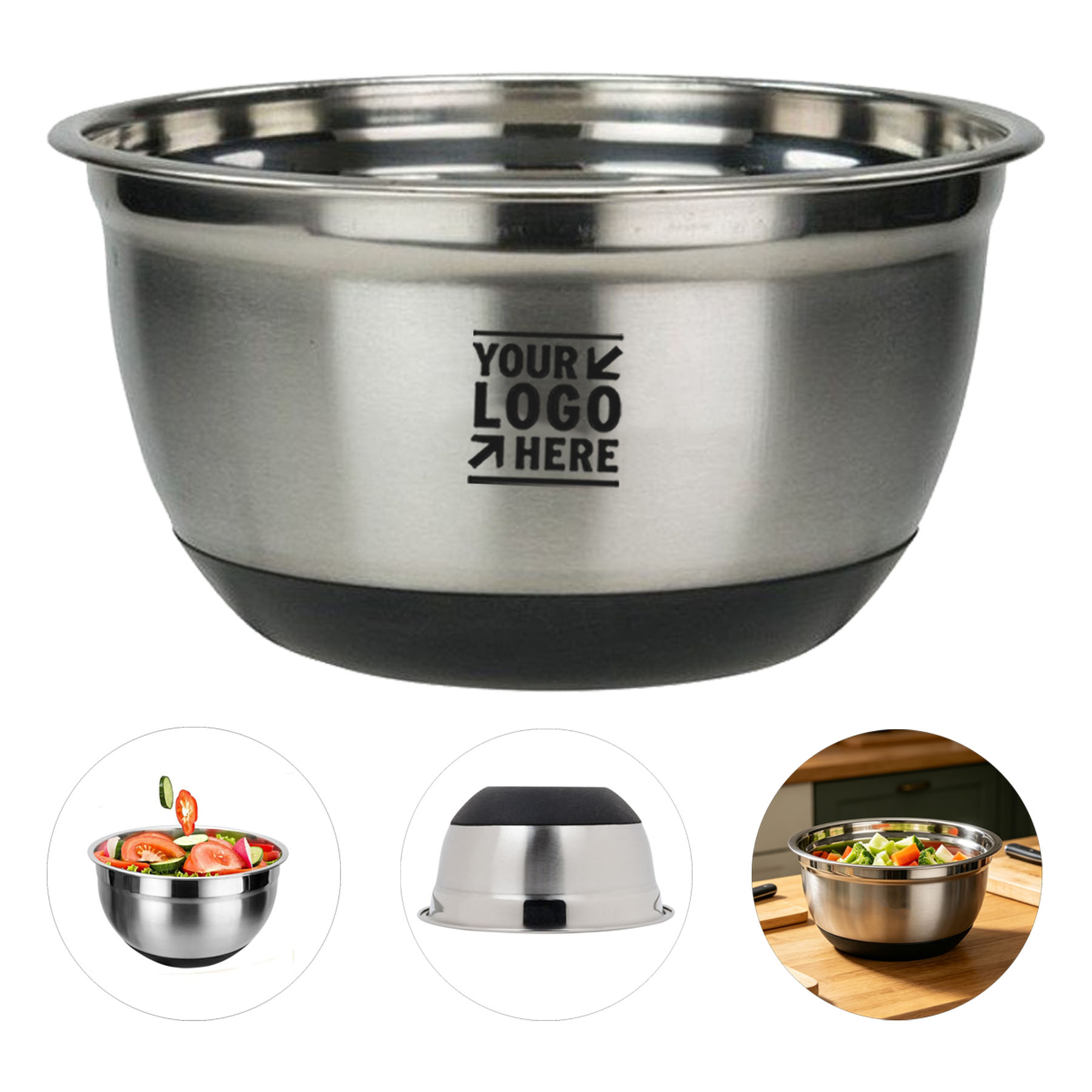 Premium Stainless Steel Mixing Bowl Set