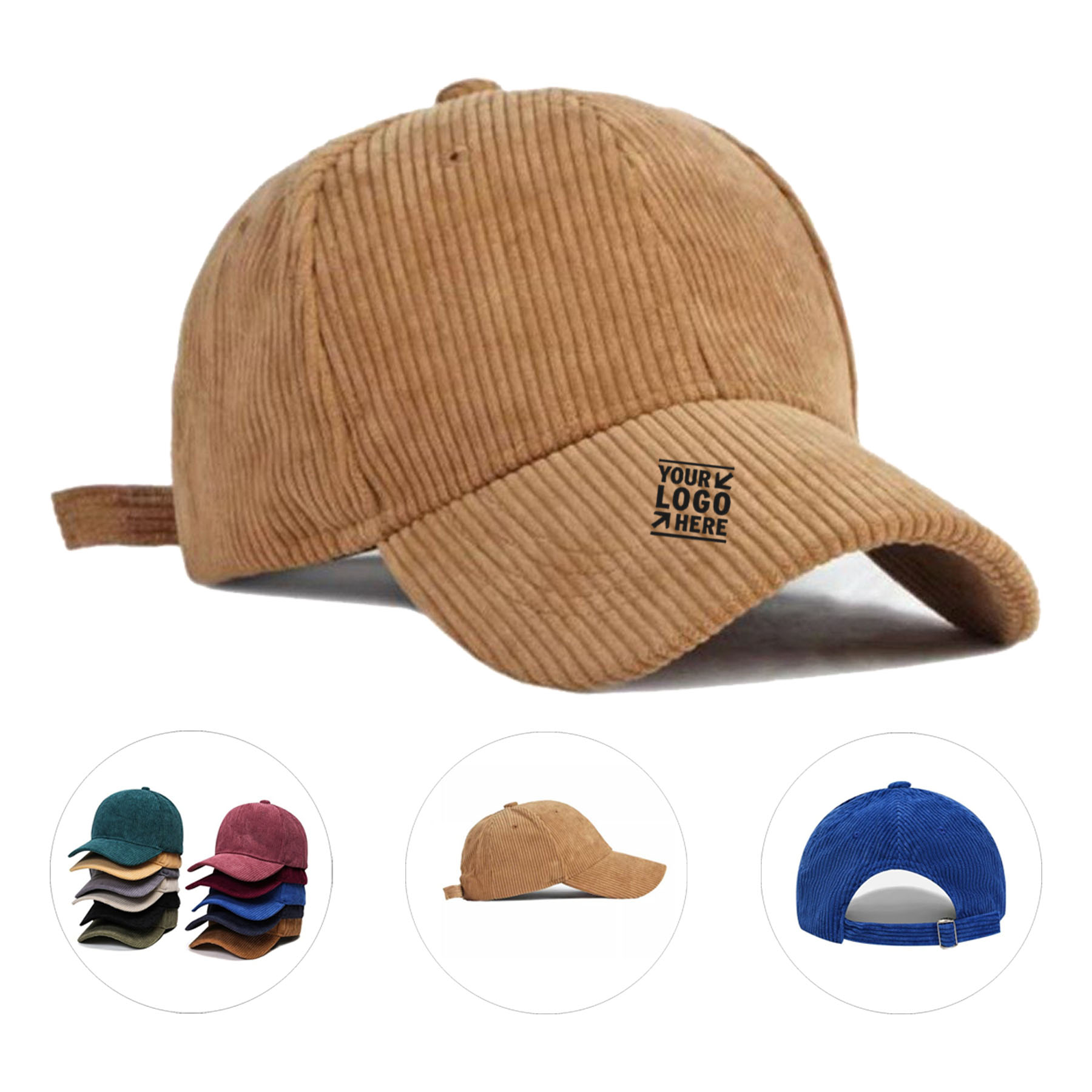 Classic Corduroy Casual Hat