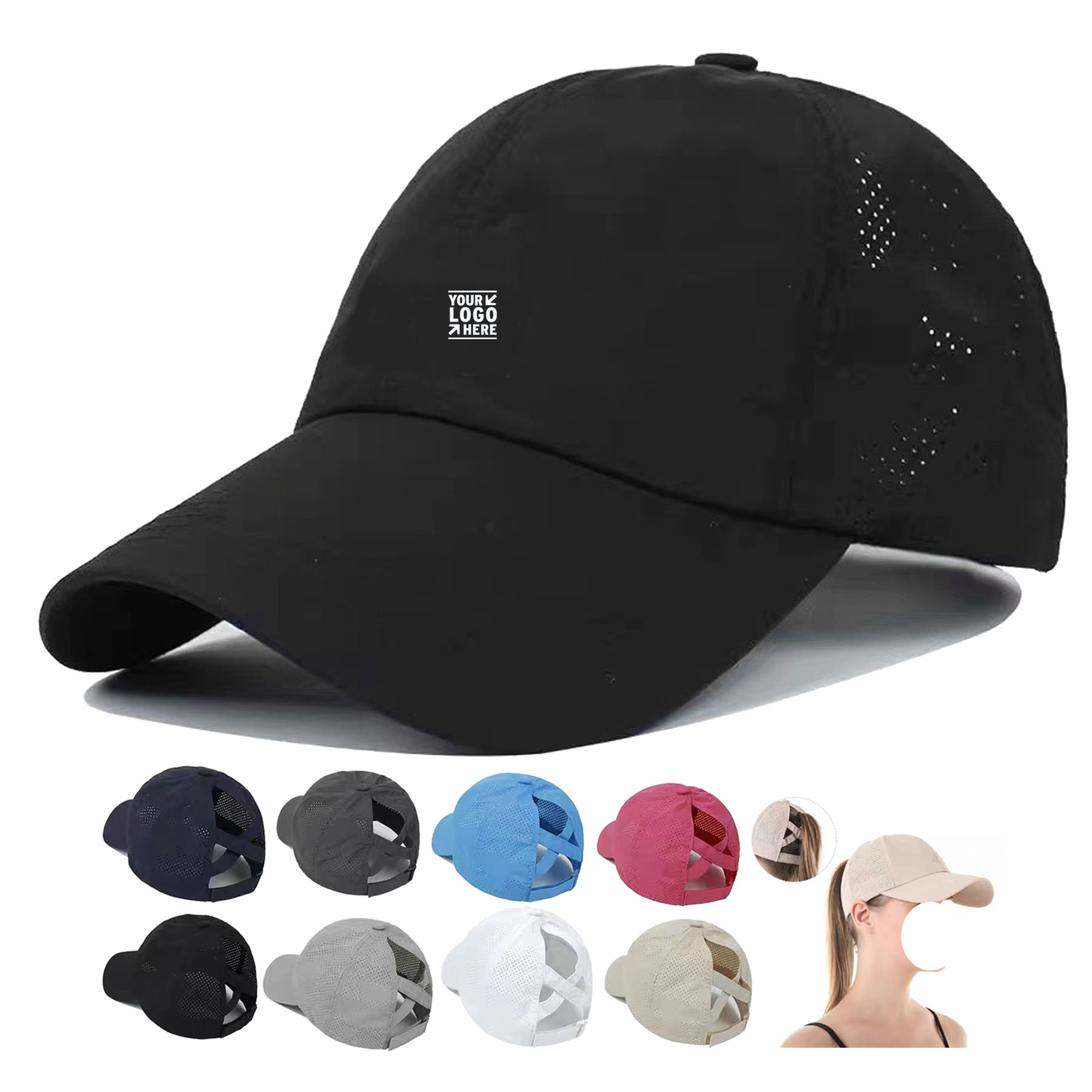 Versatile Mesh Sports Cap