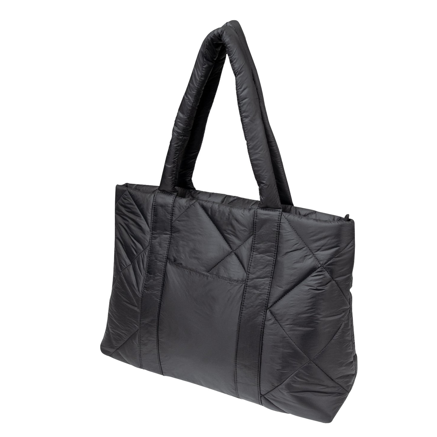 Elegant Quilted Puffer Tote 2