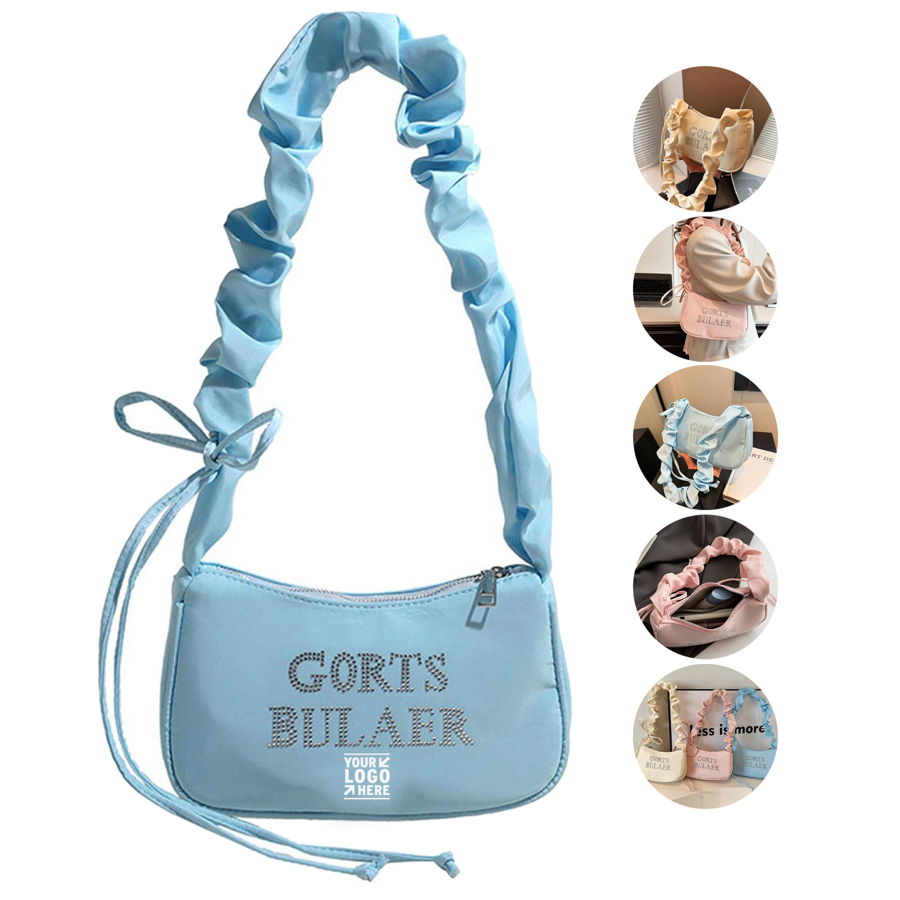 Vegan Leather Crossbody Purse