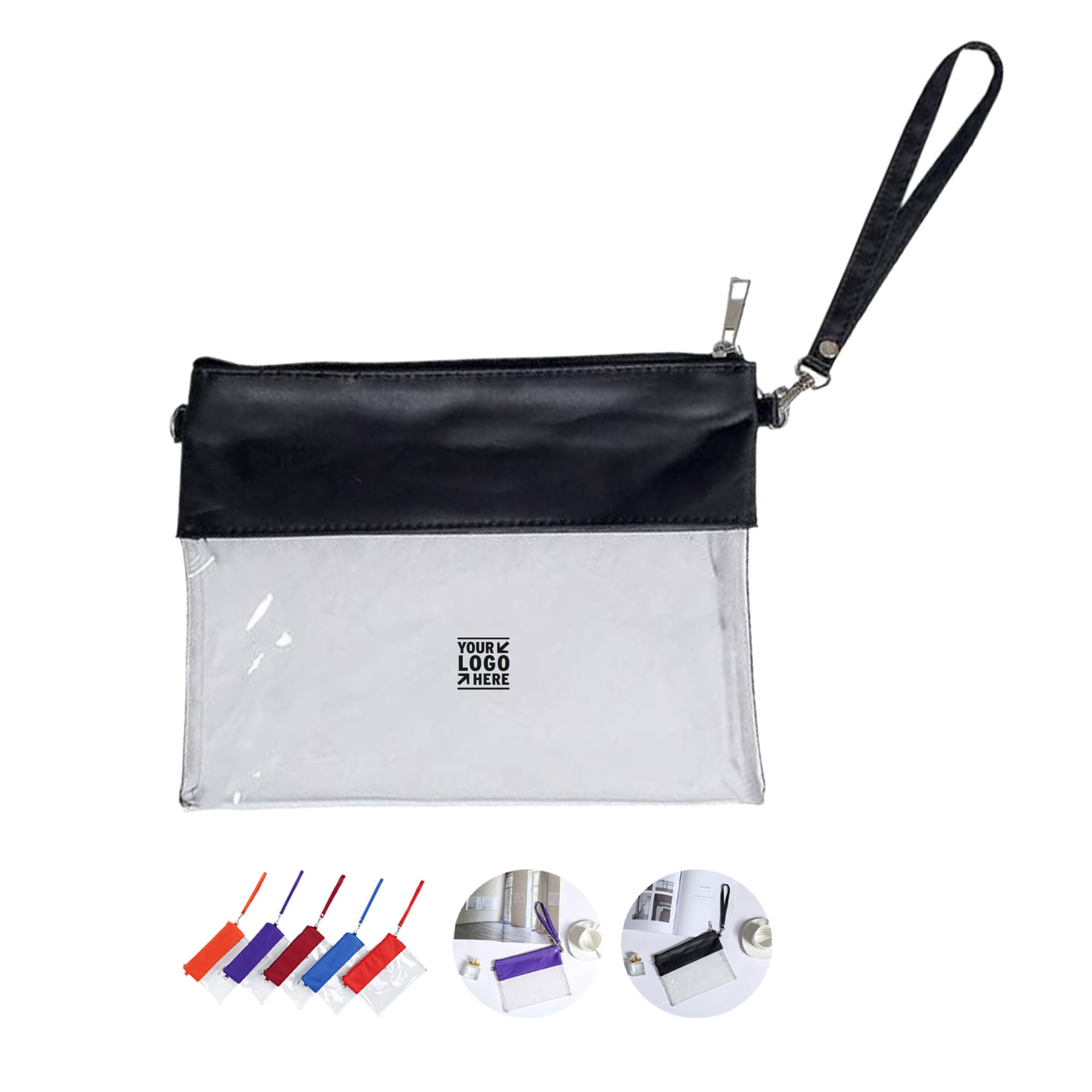 Transparent Water-Resistant Tote