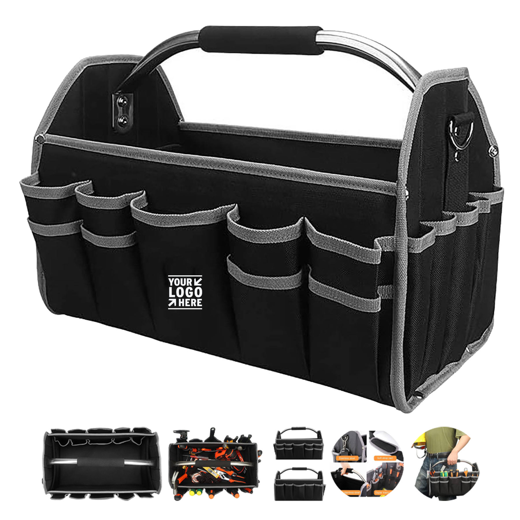 Premium Canvas Tool Organizer