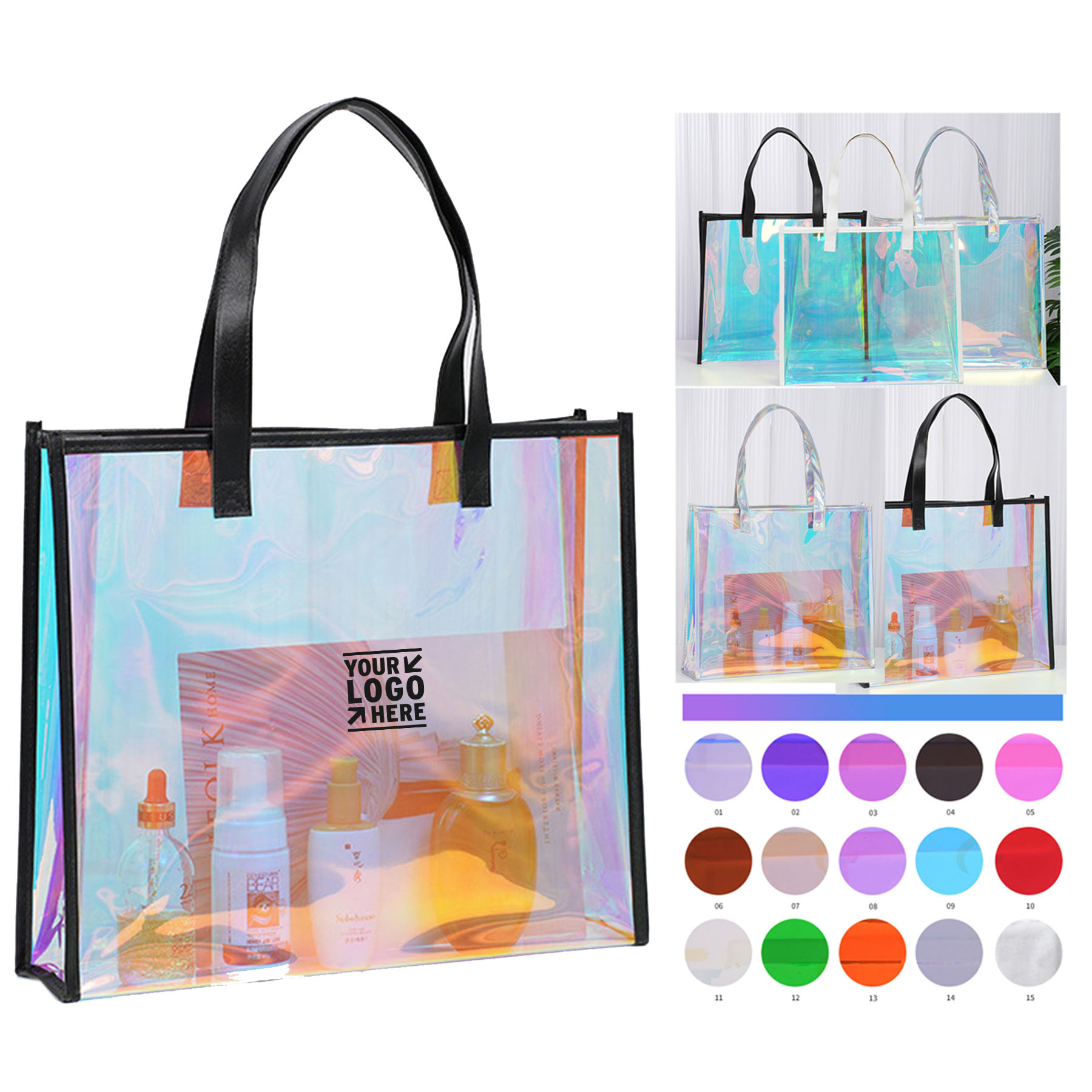 Transparent PVC Tote Bag