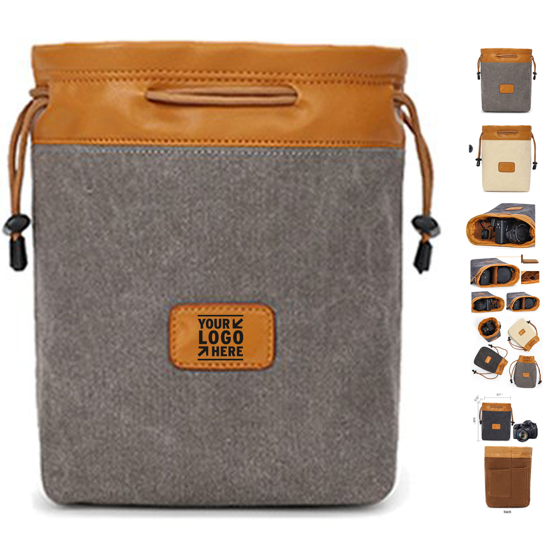 Canvas Camera Pouch