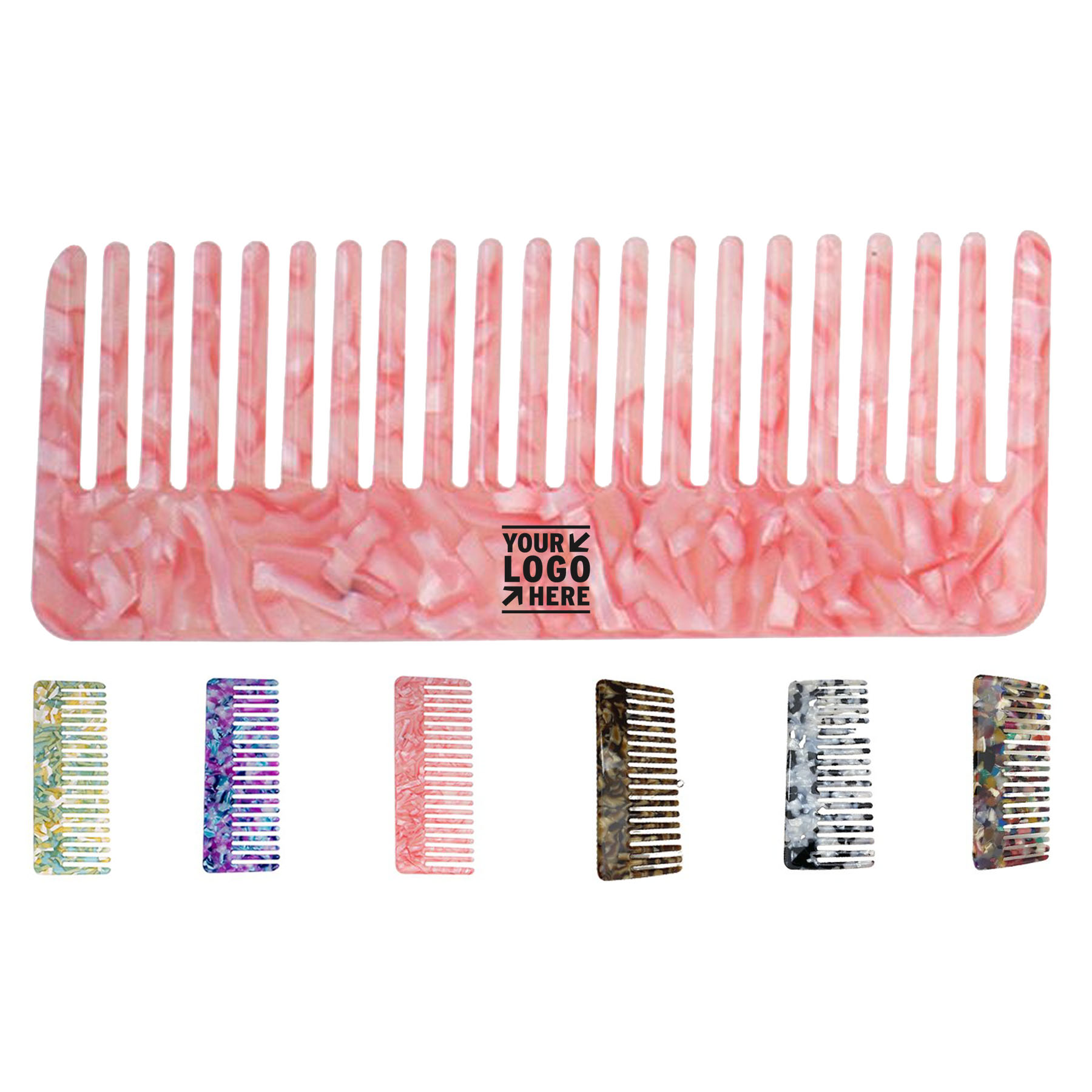 Vibrant Hair Styling Combs