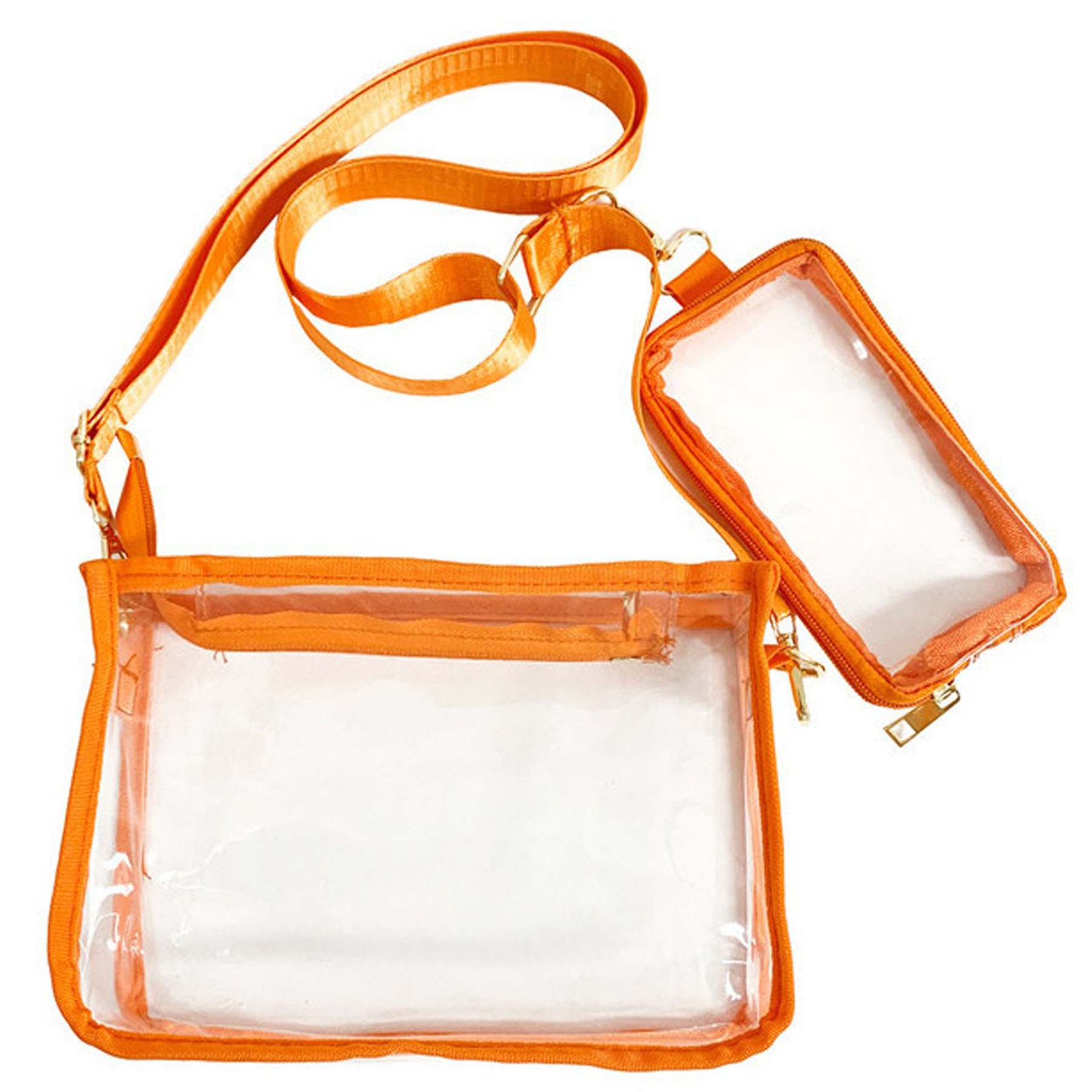 Clear PVC Crossbody Purse 2