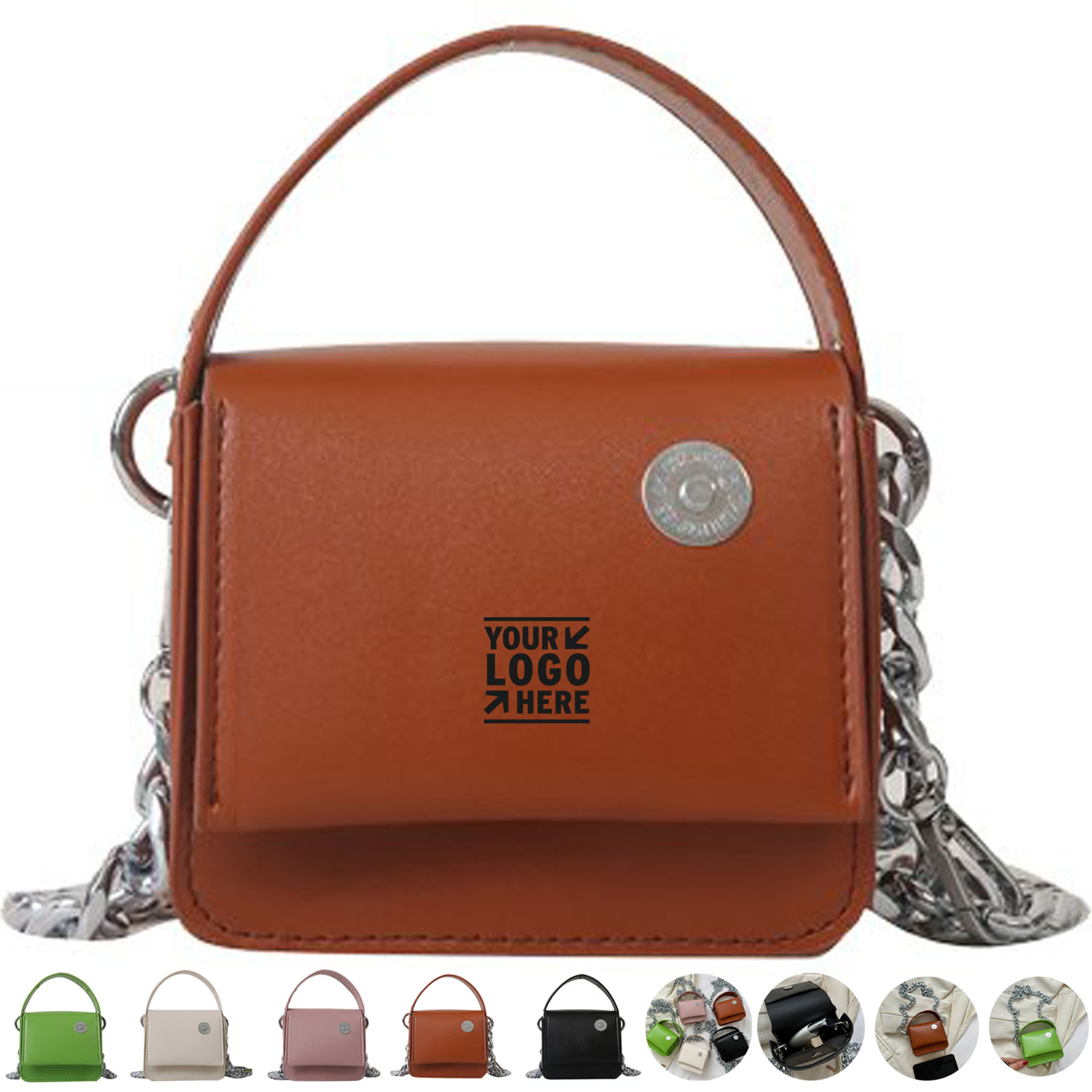 Kids' Stylish Faux Leather Purse