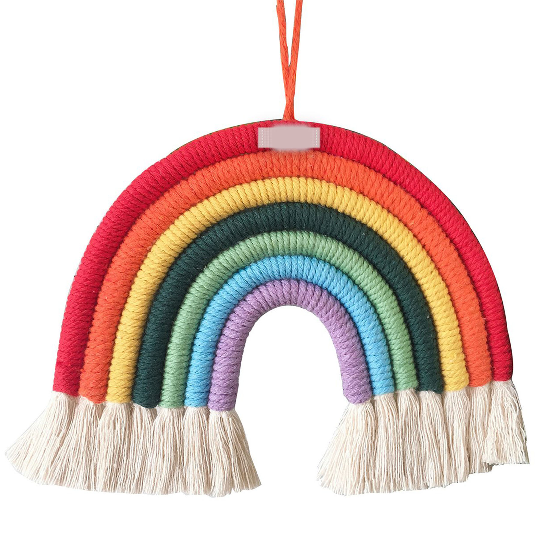 Artisanal Rainbow Wall Tapestry 2