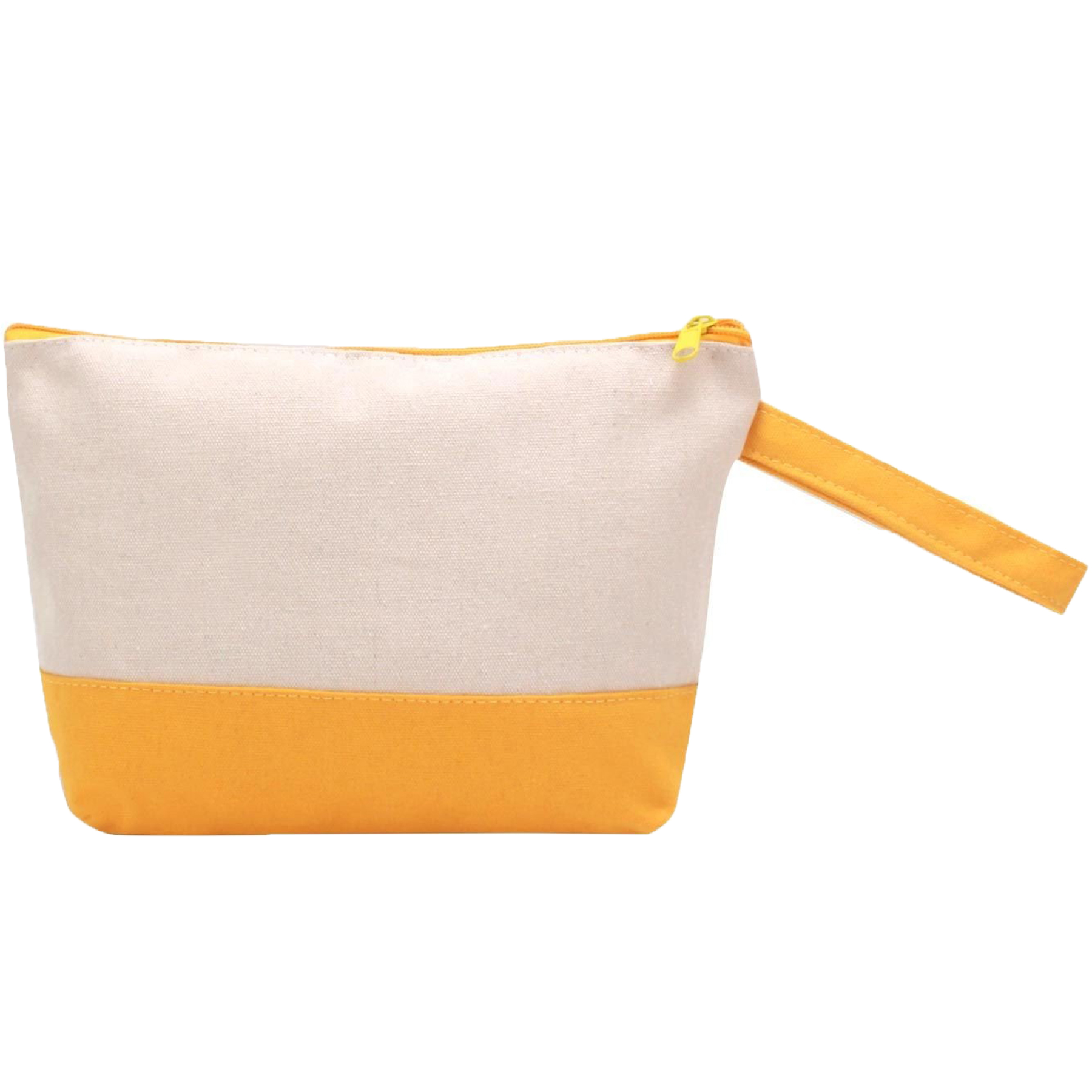 Dual-Tone Canvas Makeup Pouch 2
