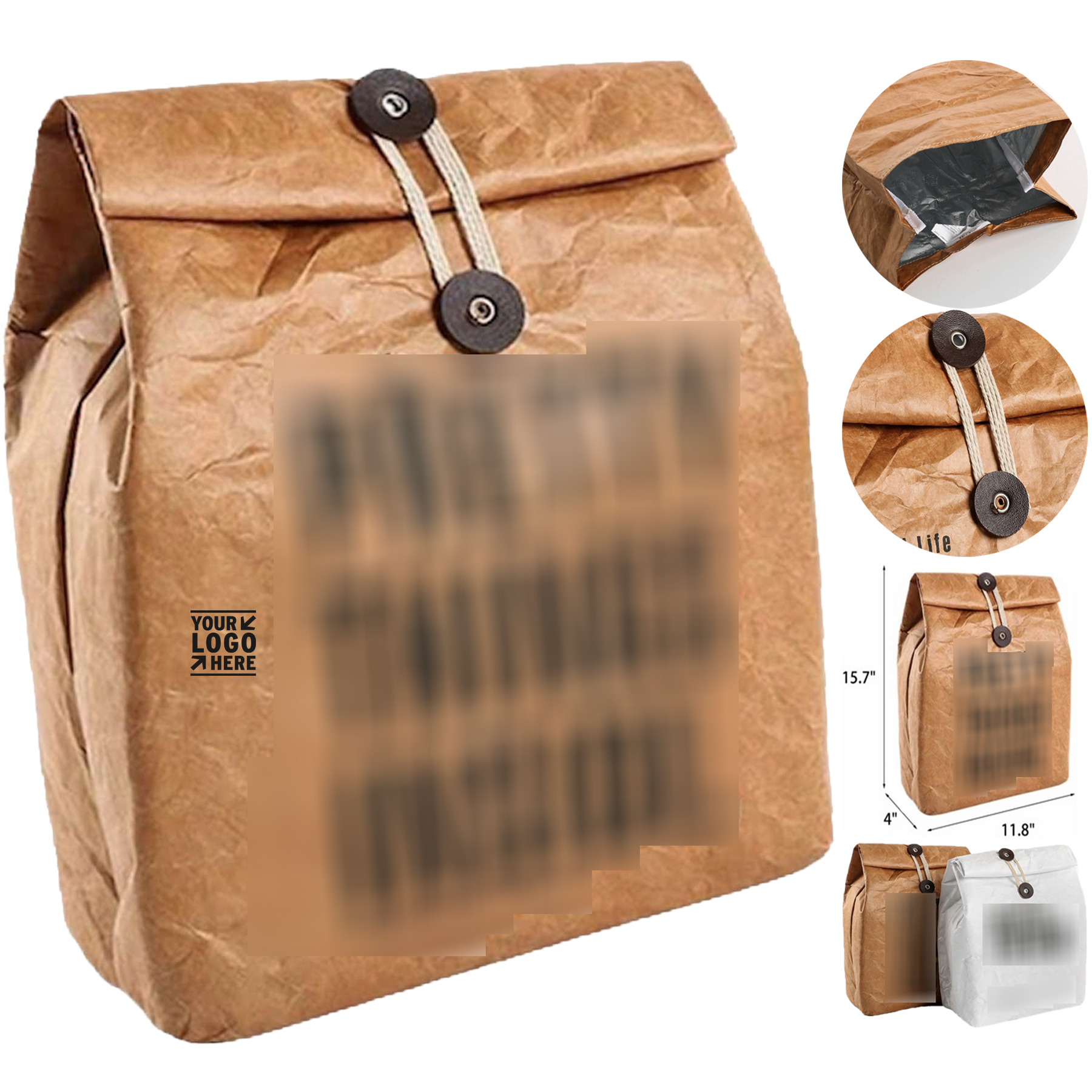Reusable Insulated Lunch Bag