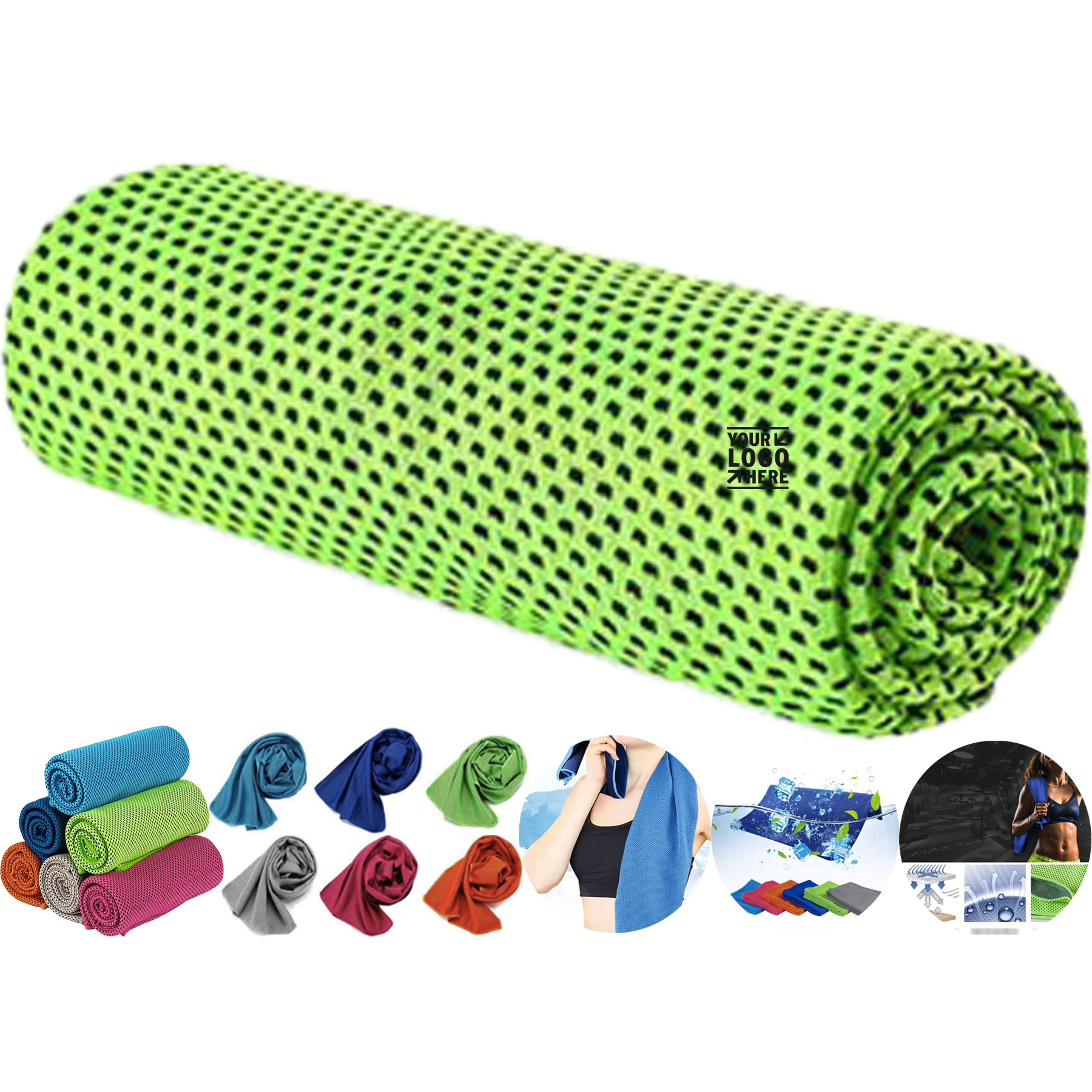 ChillWave Breathable Cooling Towel