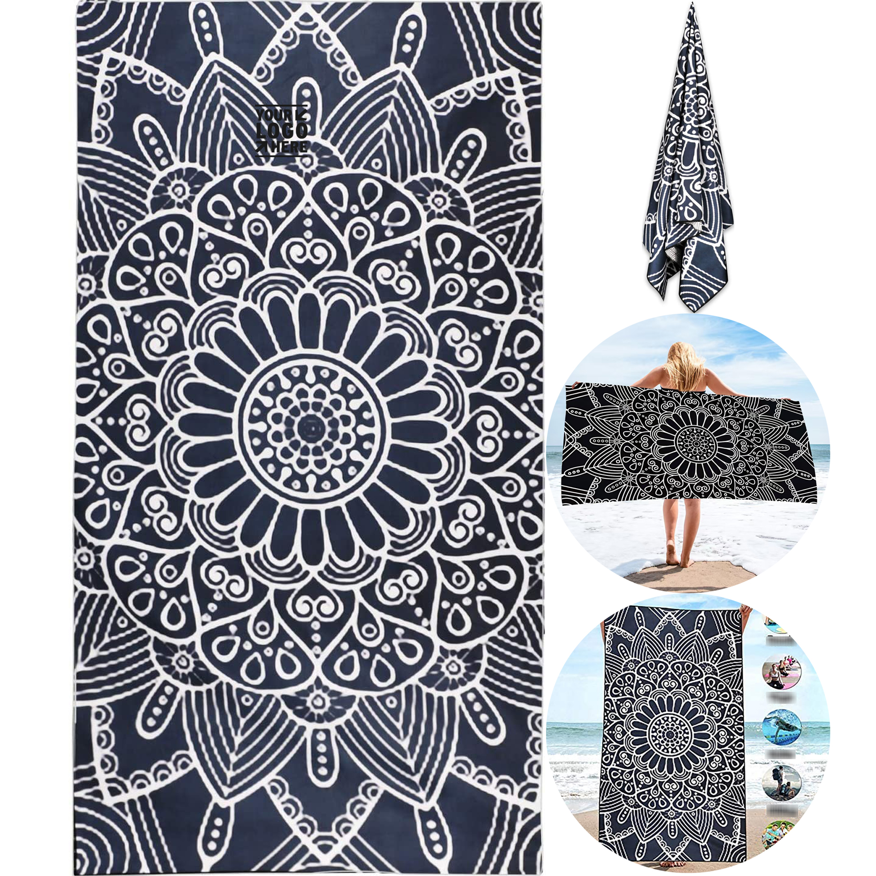Quick-Dry Microfiber Beach Towels
