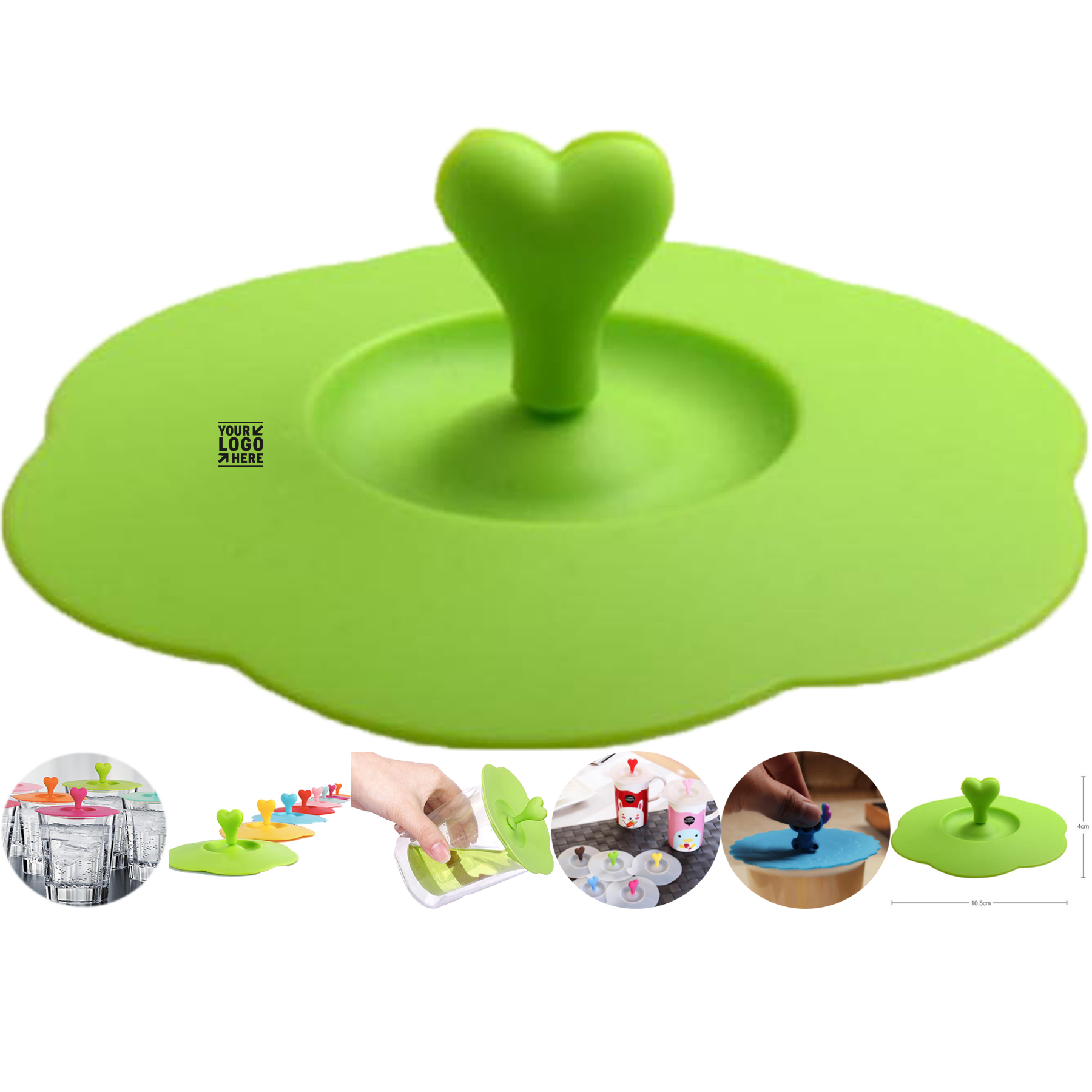 Eco-Friendly Silicone Drink Covers