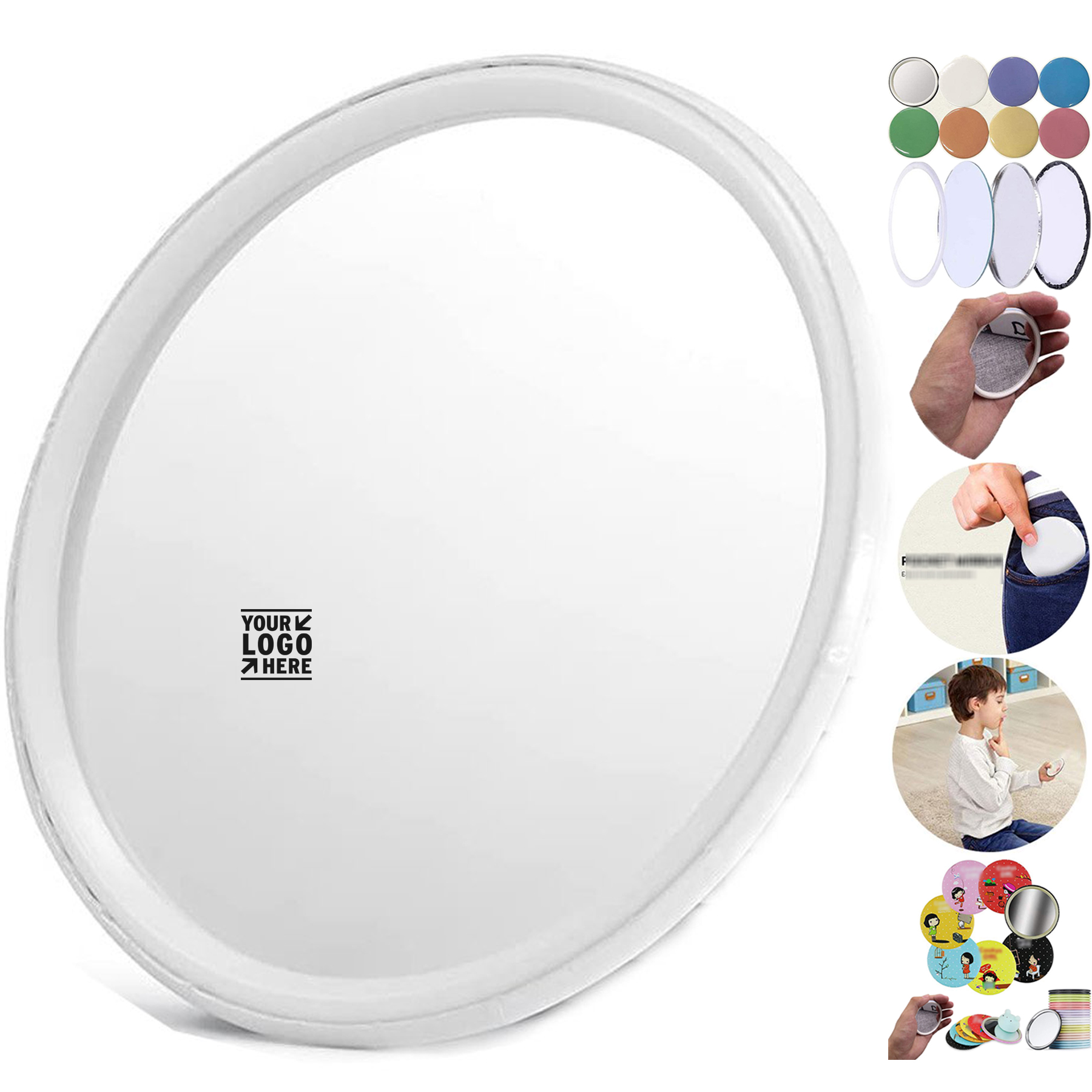 Compact Pocket Mirror