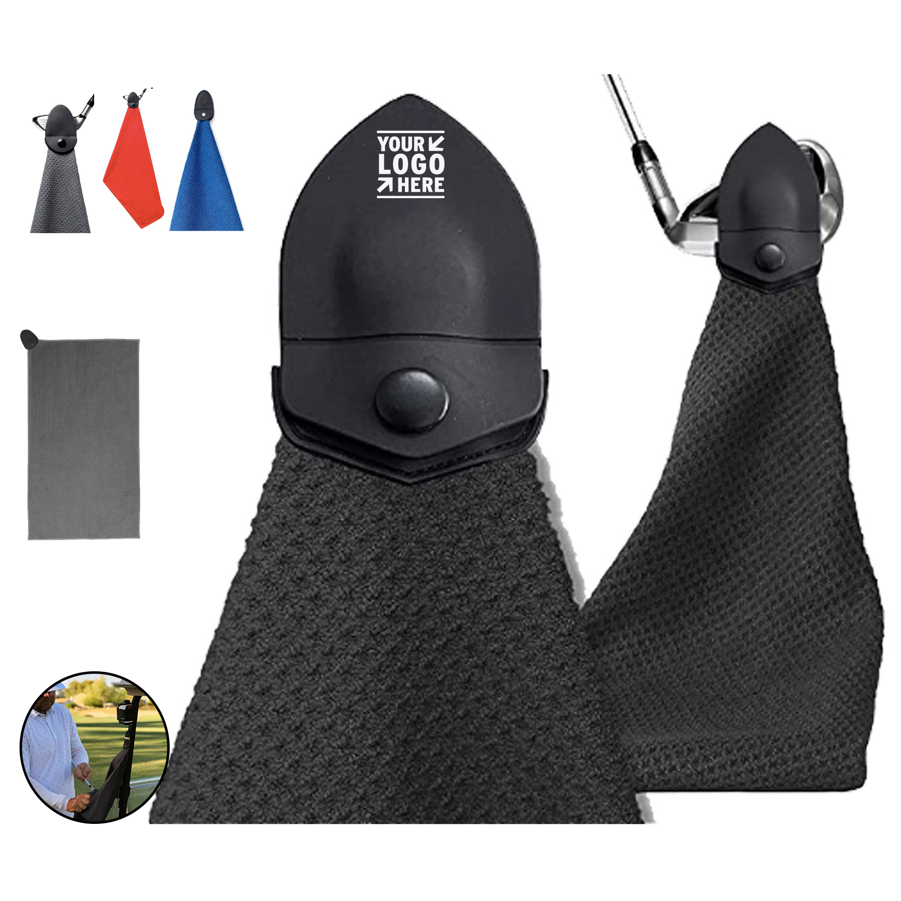 Premium Magnetic Golf Towel