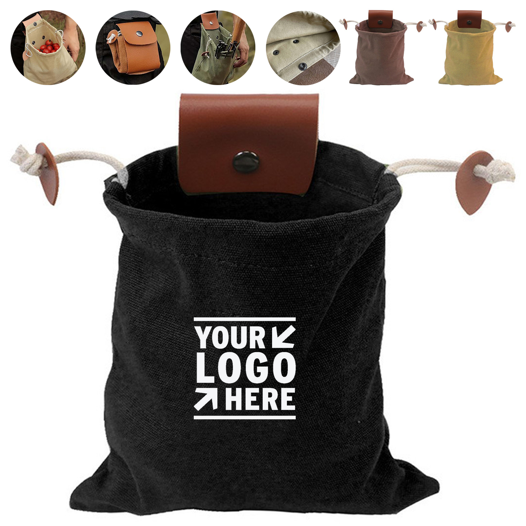 Outdoor Collapsible Belt Pouch