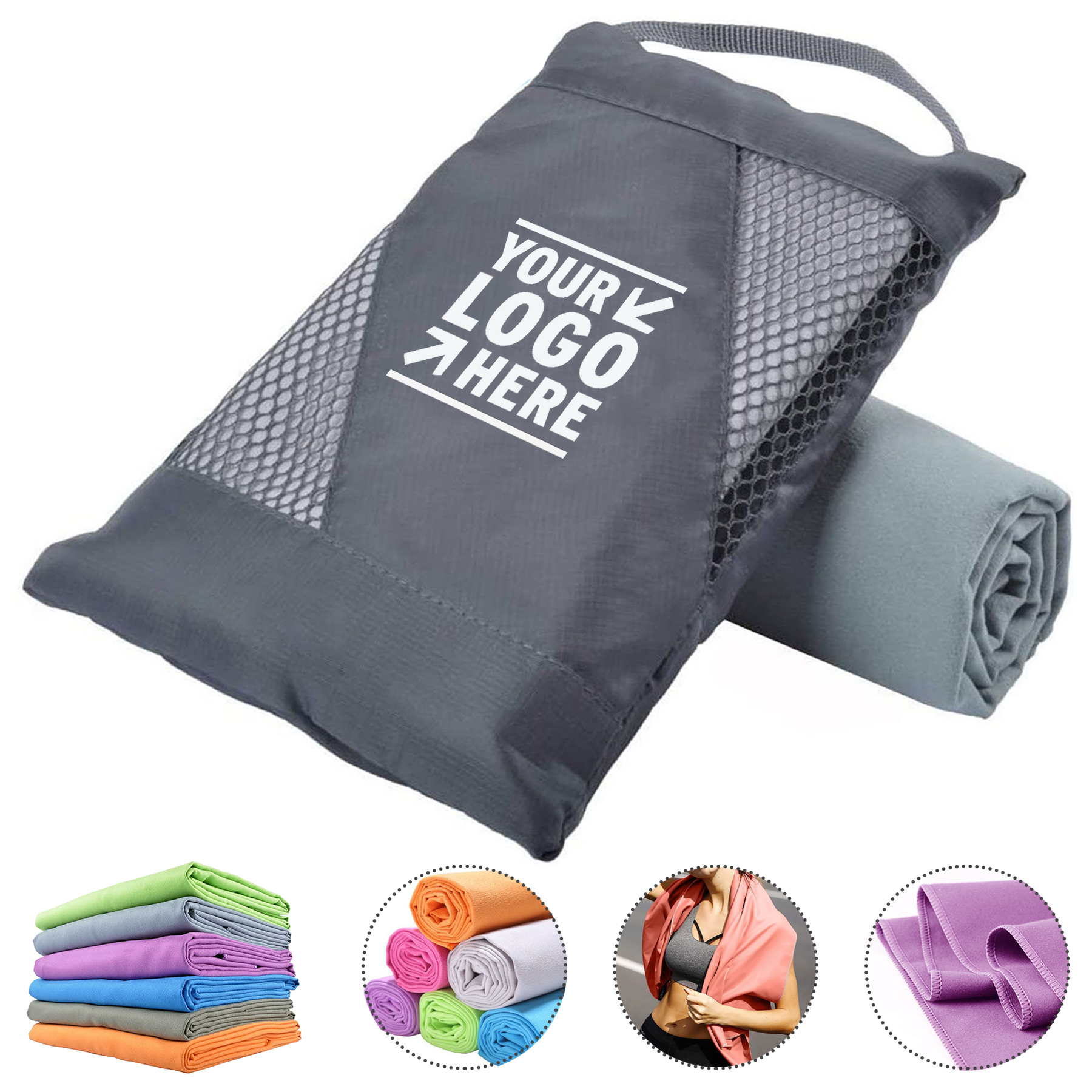 QuickDry Microfiber Towel