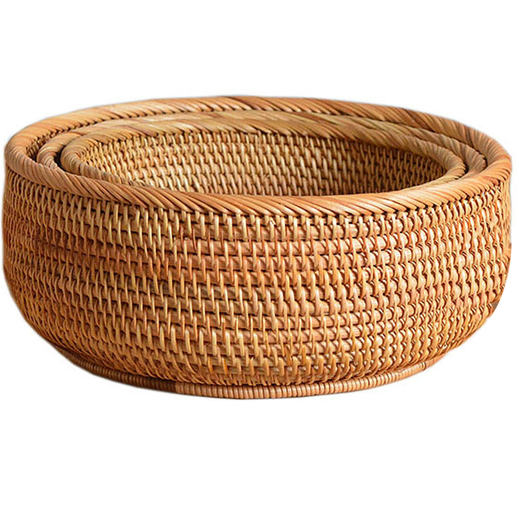 Natural Woven Snack Basket 2