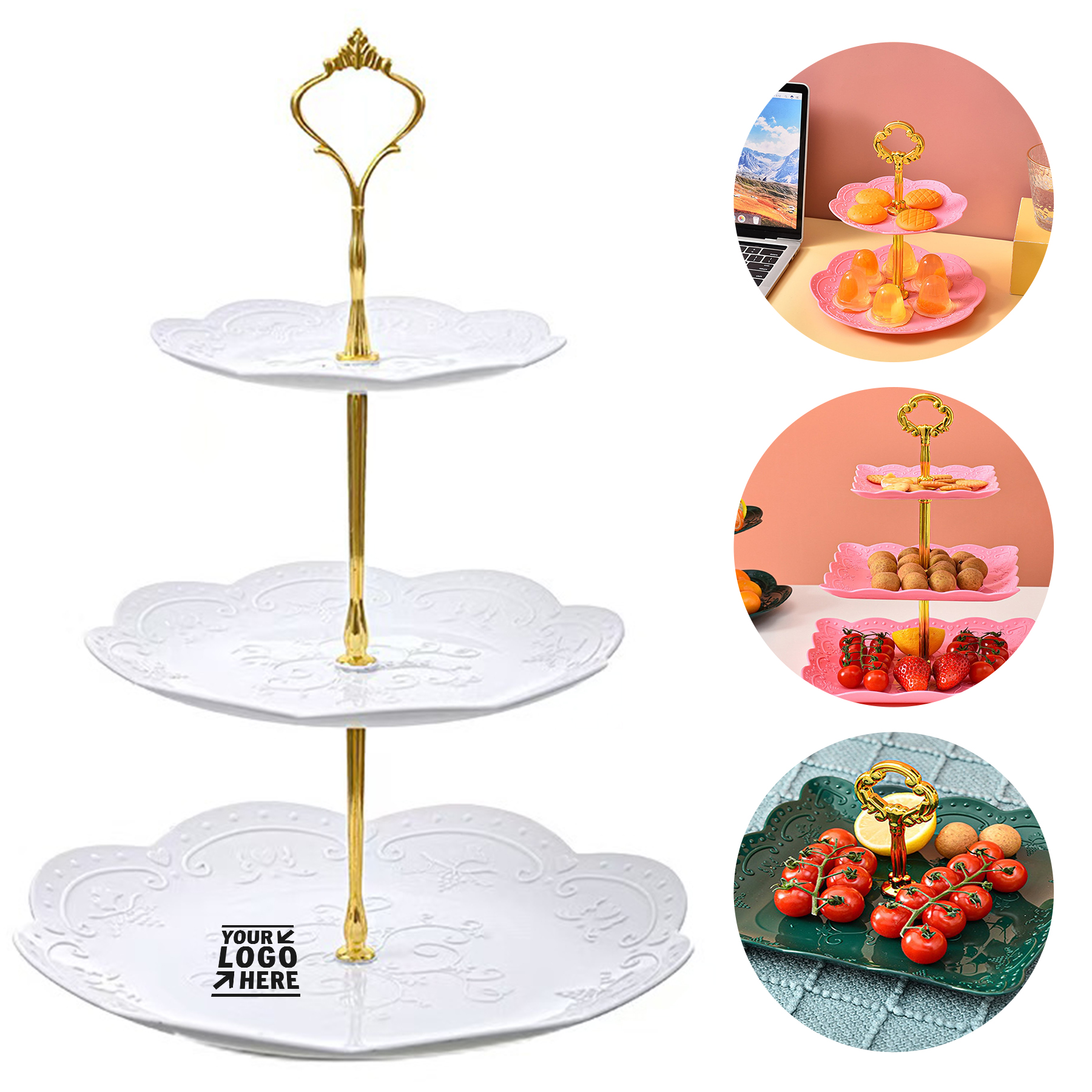 Multi-Tier Dessert Display Stand
