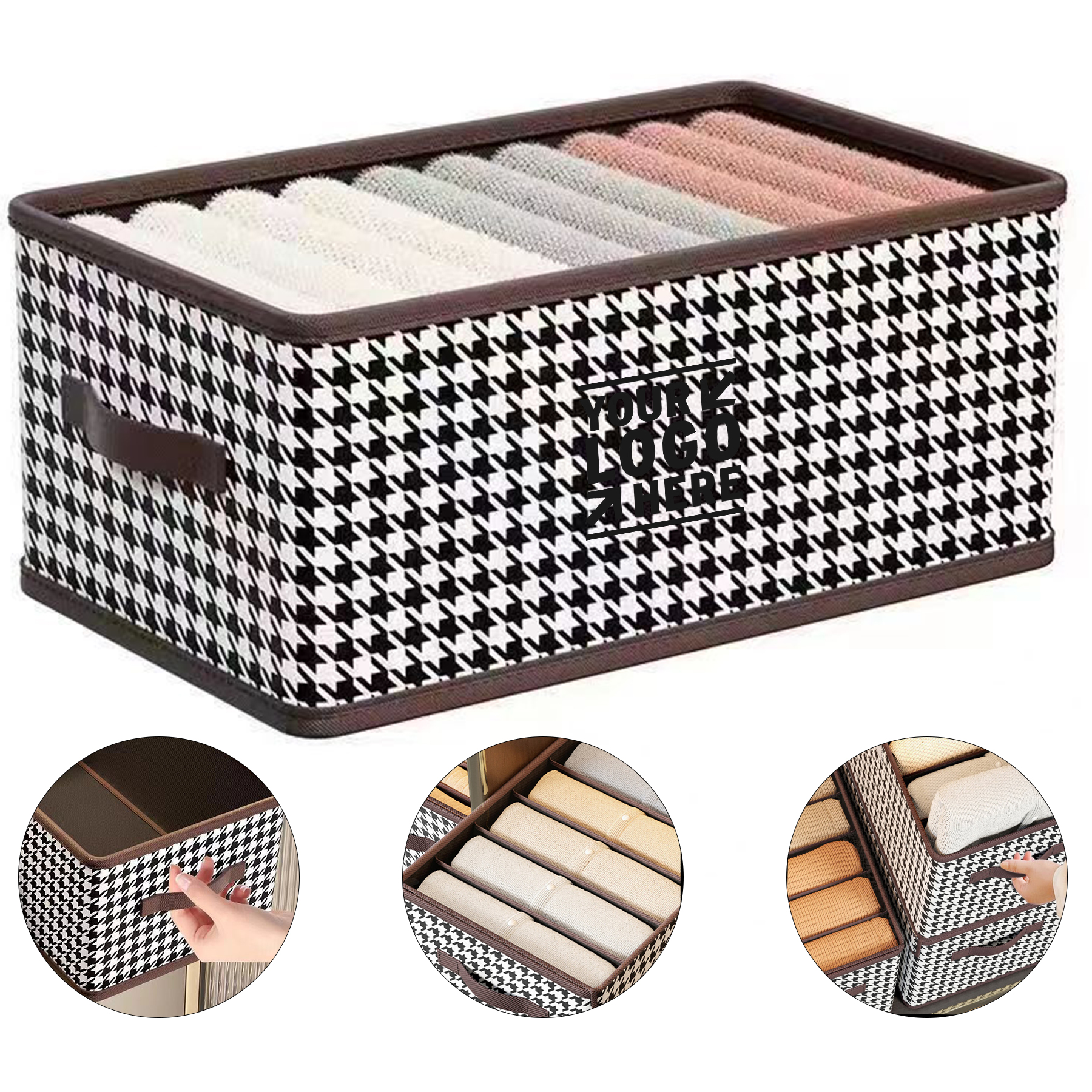 Collapsible Lid Storage Box