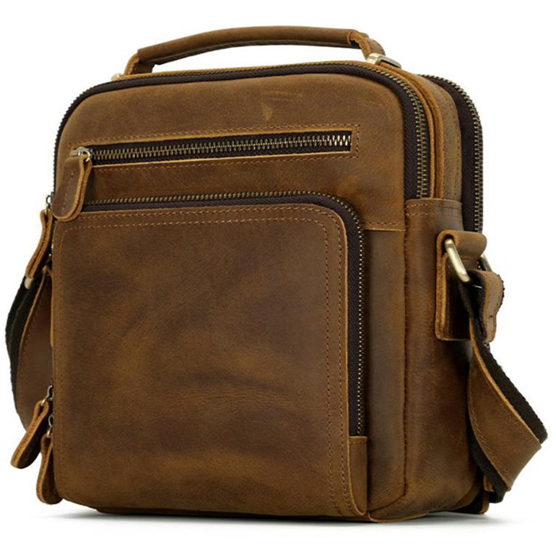 Classic Leather Shoulder Bag 2