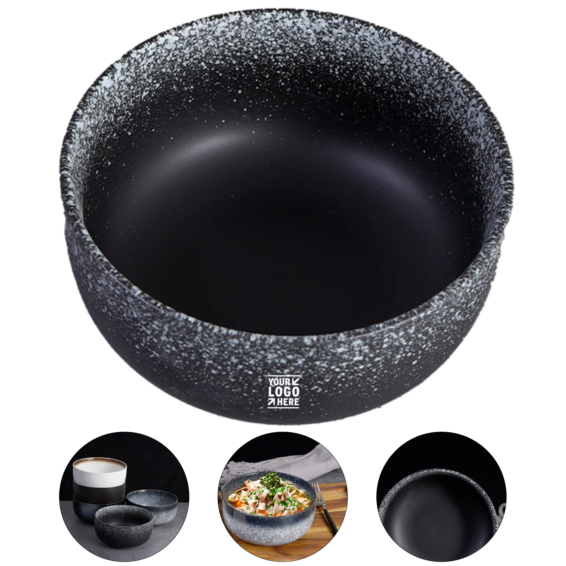 Artisan Stoneware Soup Bowl