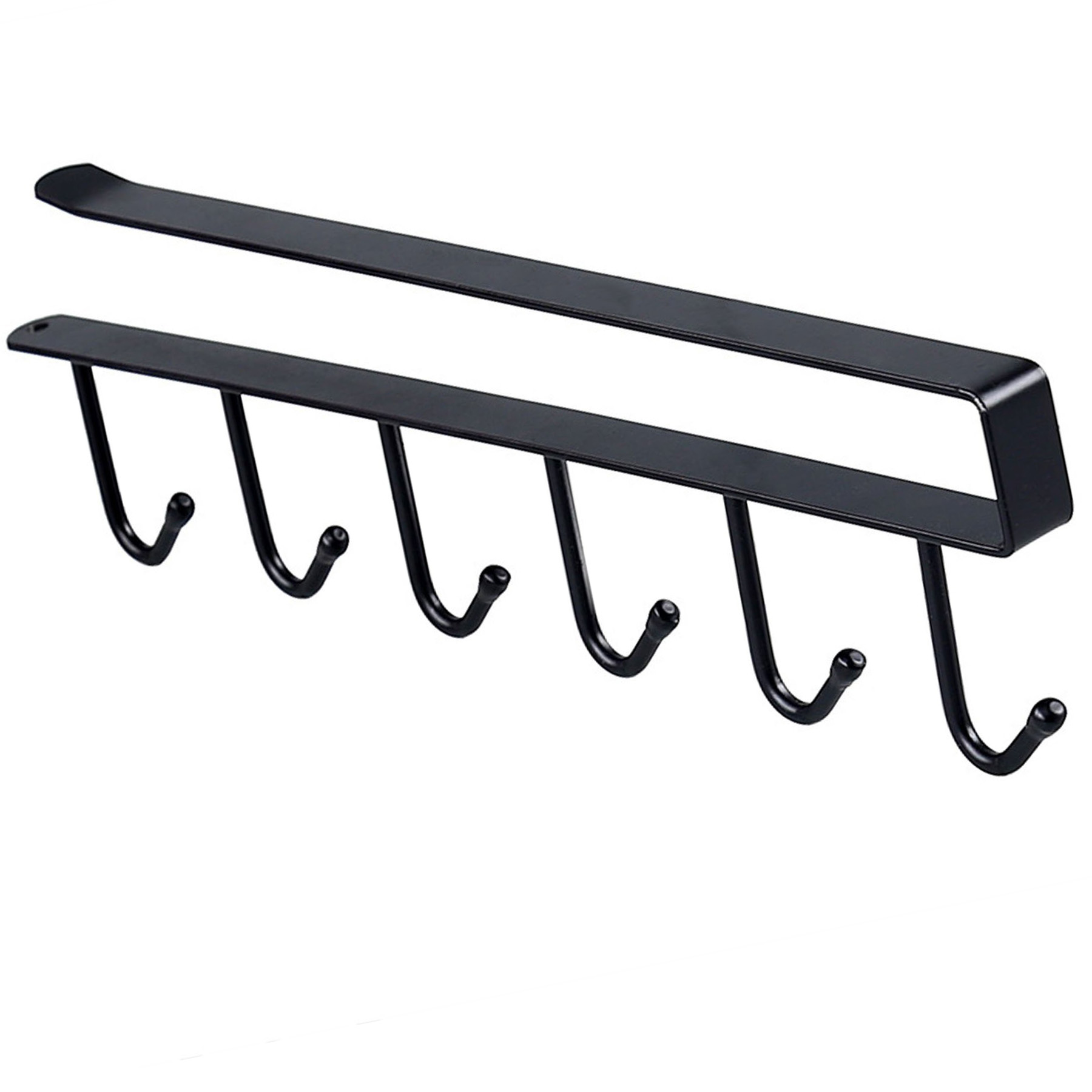 Versatile Wall Organizer with Six Hooks 2
