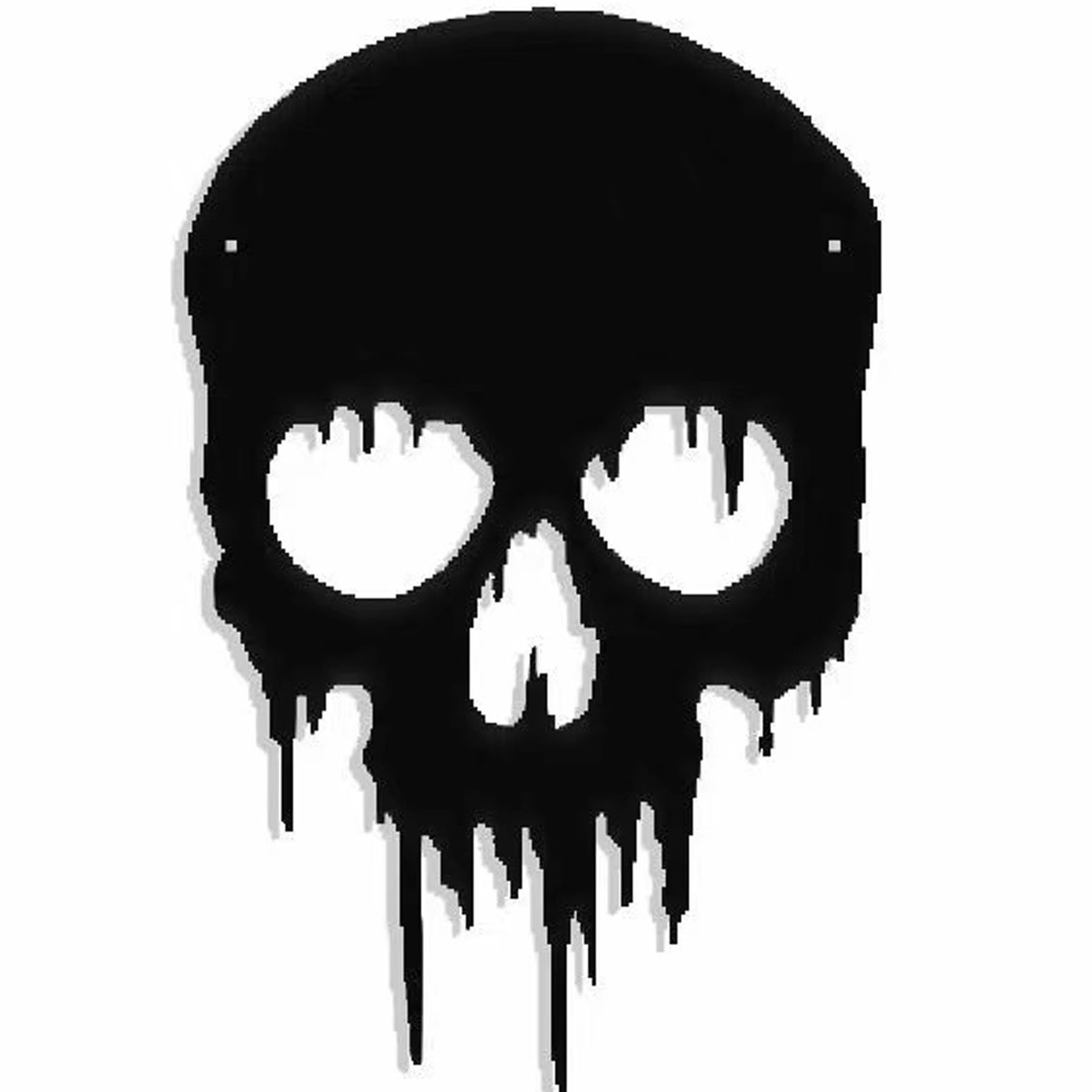 Gothic Skull Wall Art 2