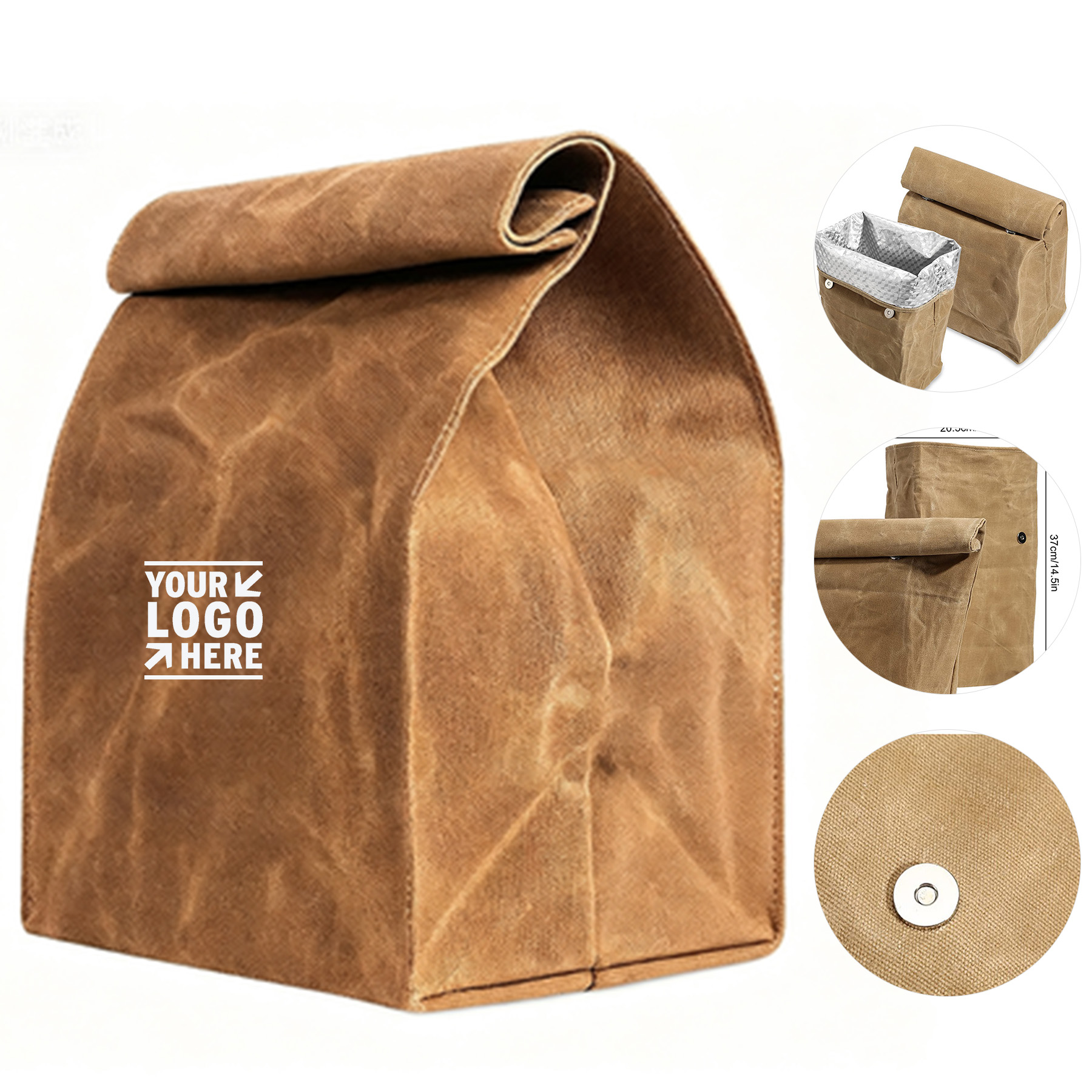 Classic Canvas Lunch Tote