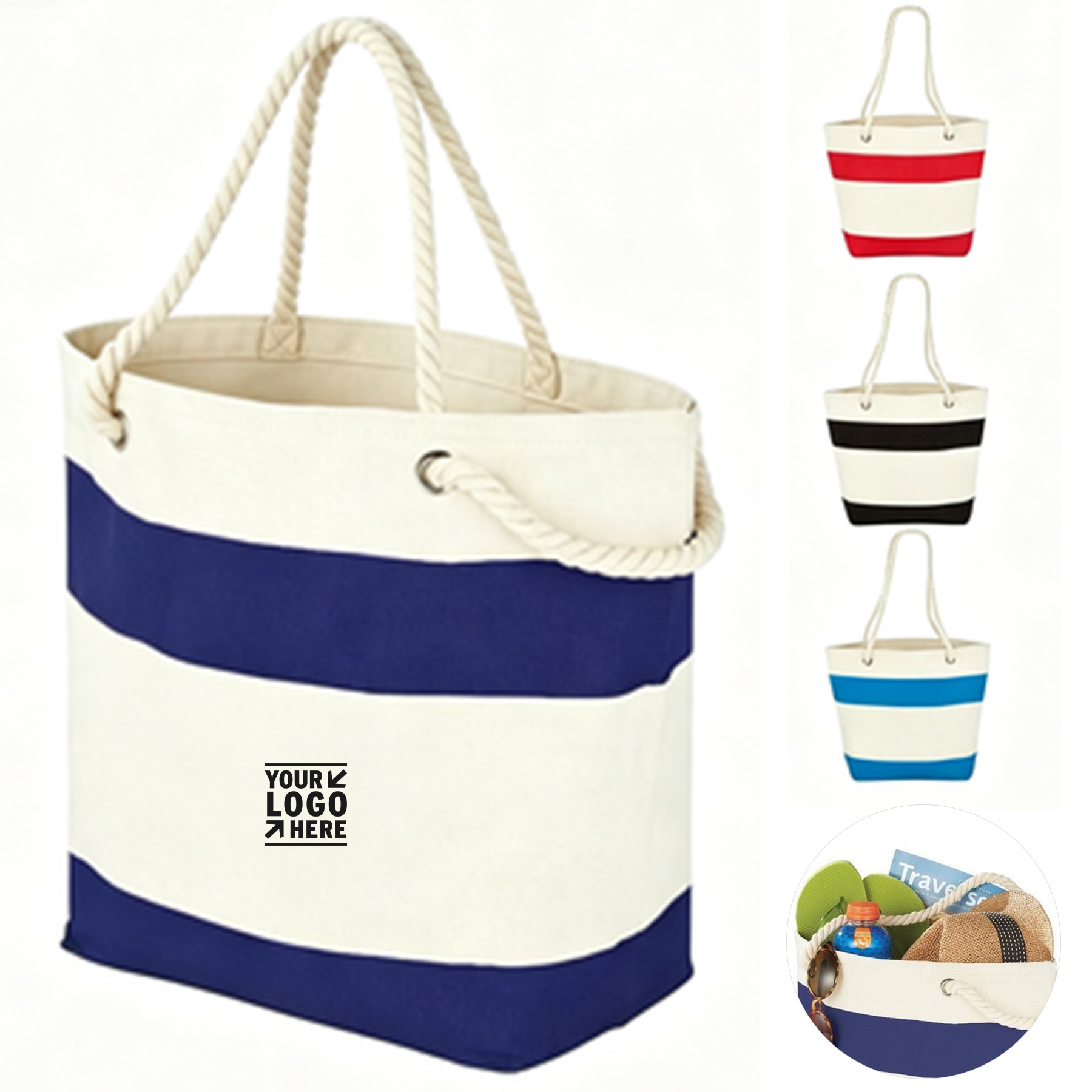 Coastal Canvas Tote Bag