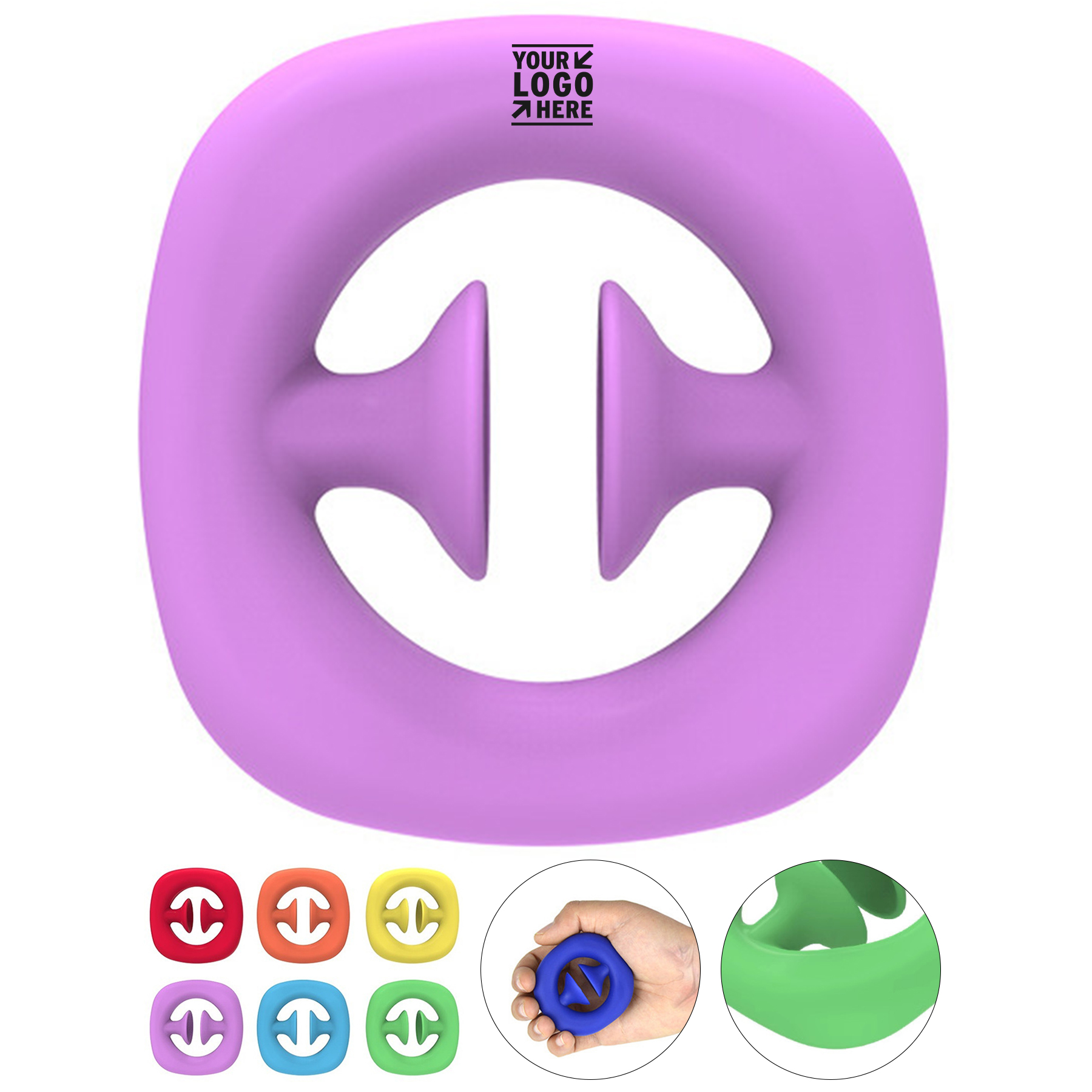 Flexible Silicone Stress Relief Toy