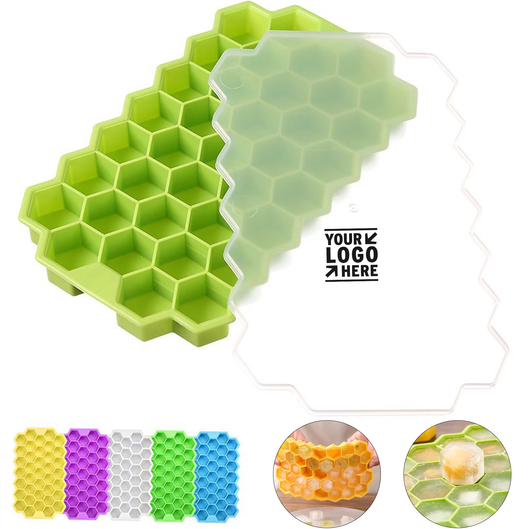 Flexible Silicone Ice Mold