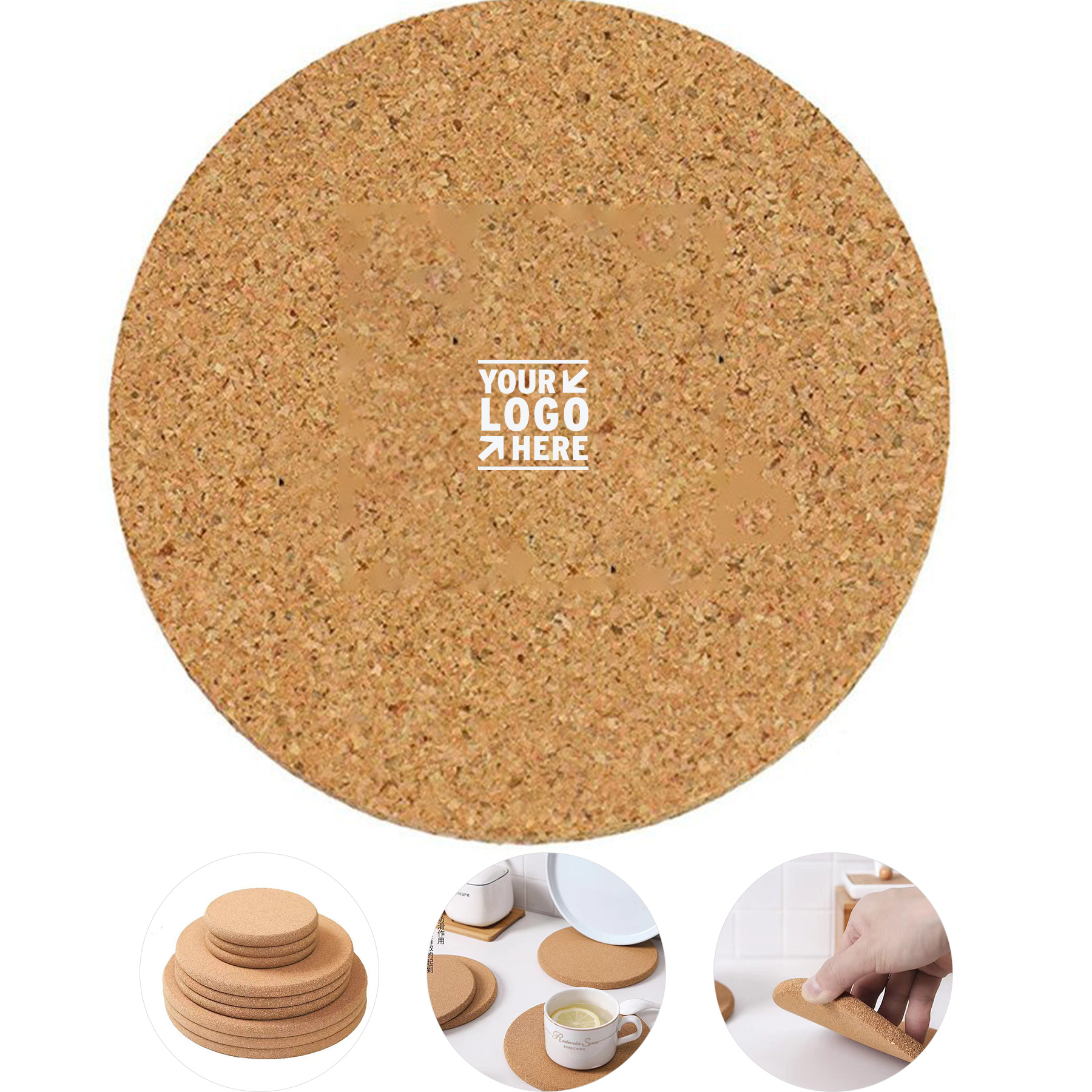 Circular Cork Coaster