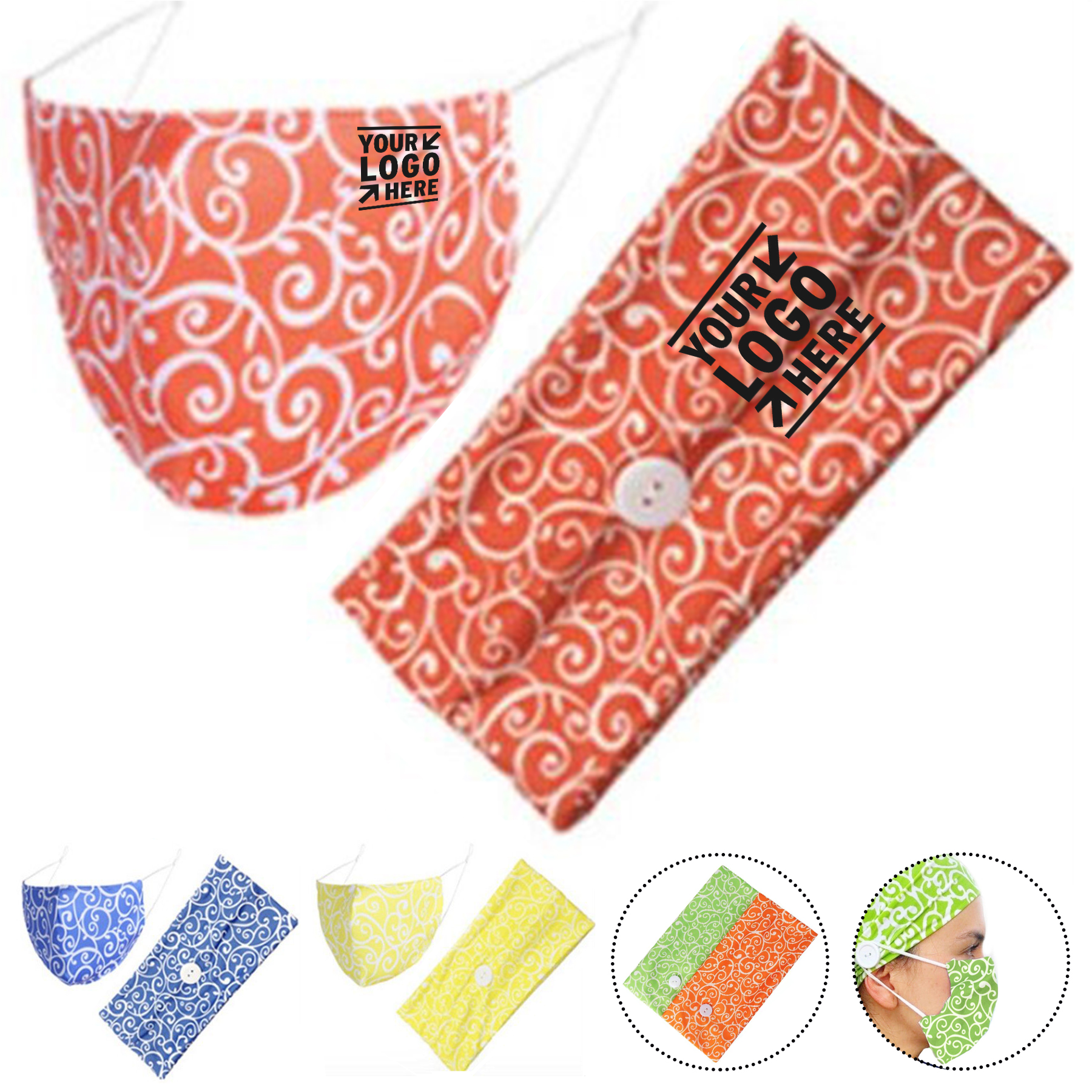Adjustable Mask Helper Headband