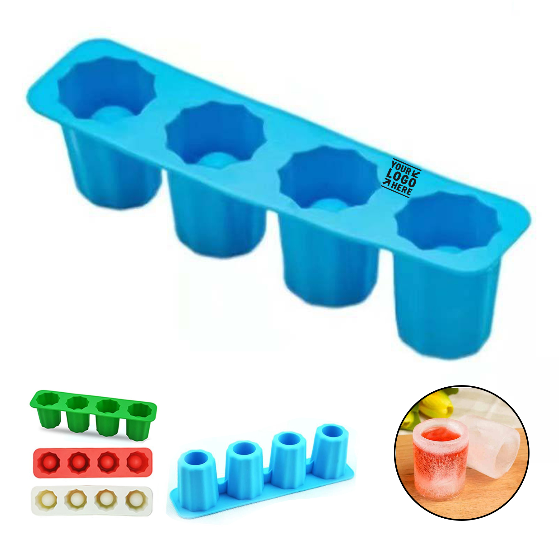 Frozen Shot Glass Mold Set